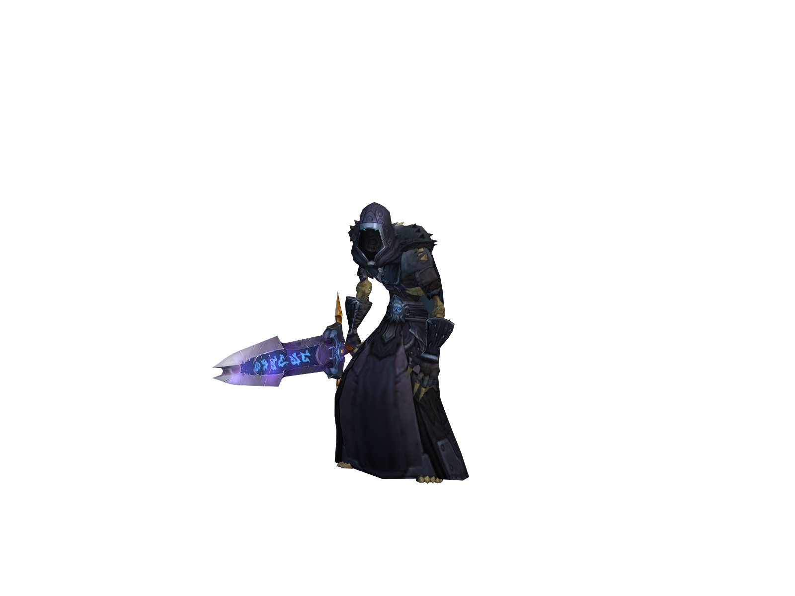 Muèrte 3D character render