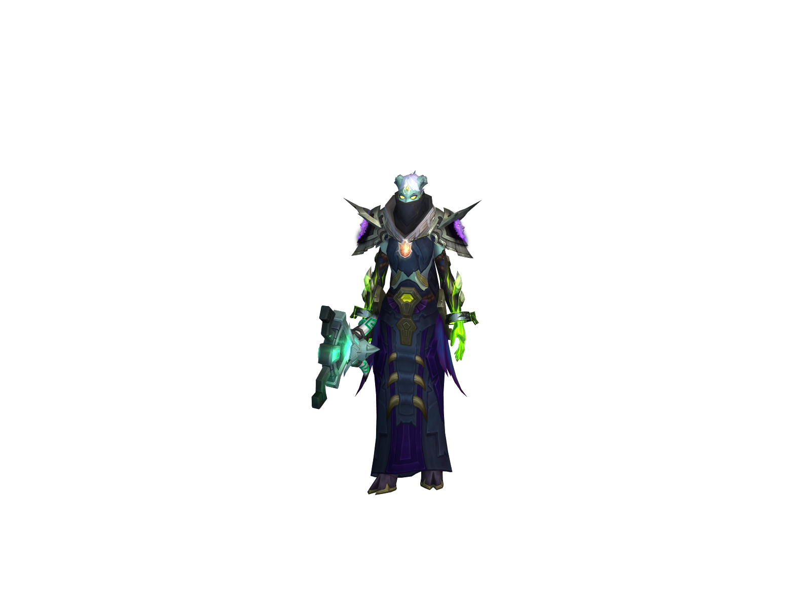 Othelli 3D character render