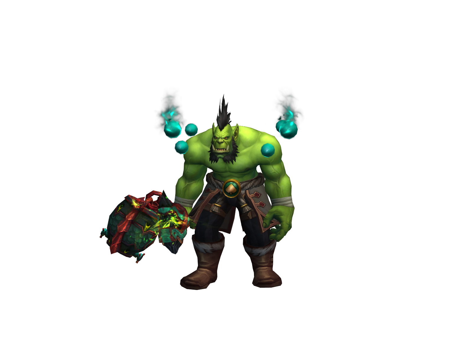 Brothergum 3D character render