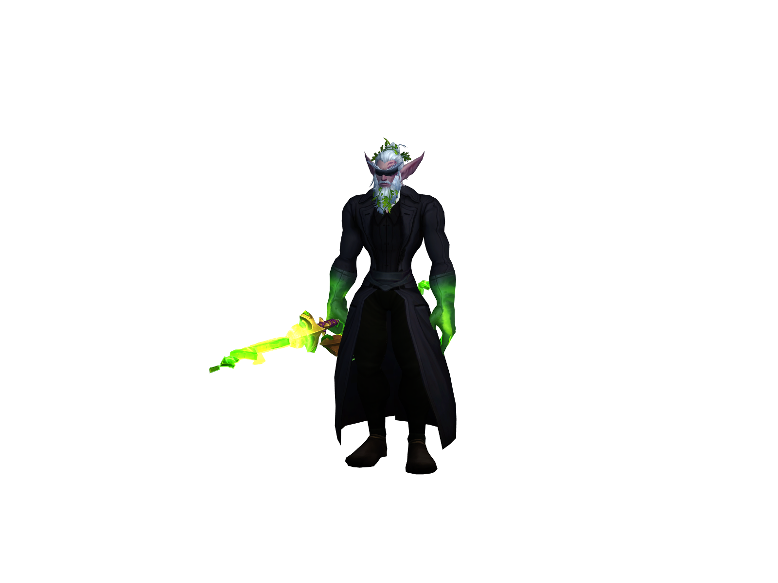 Shoki 3D character render