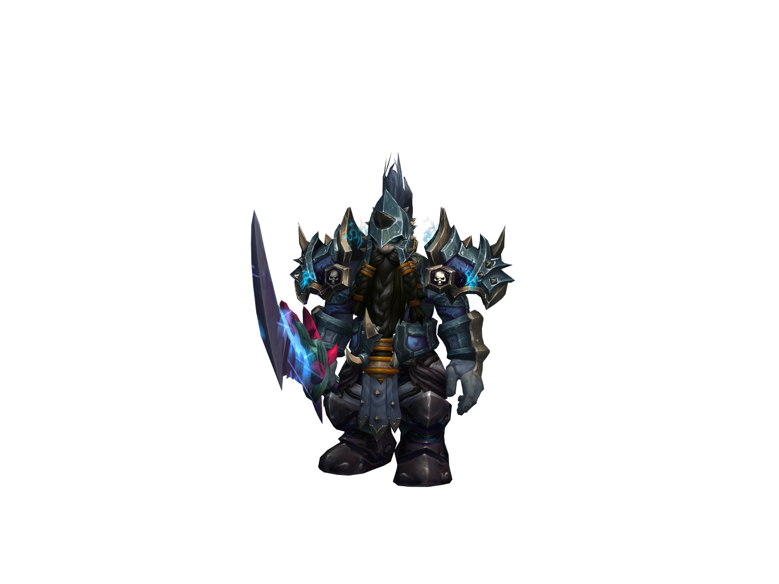 Guivre 3D character render