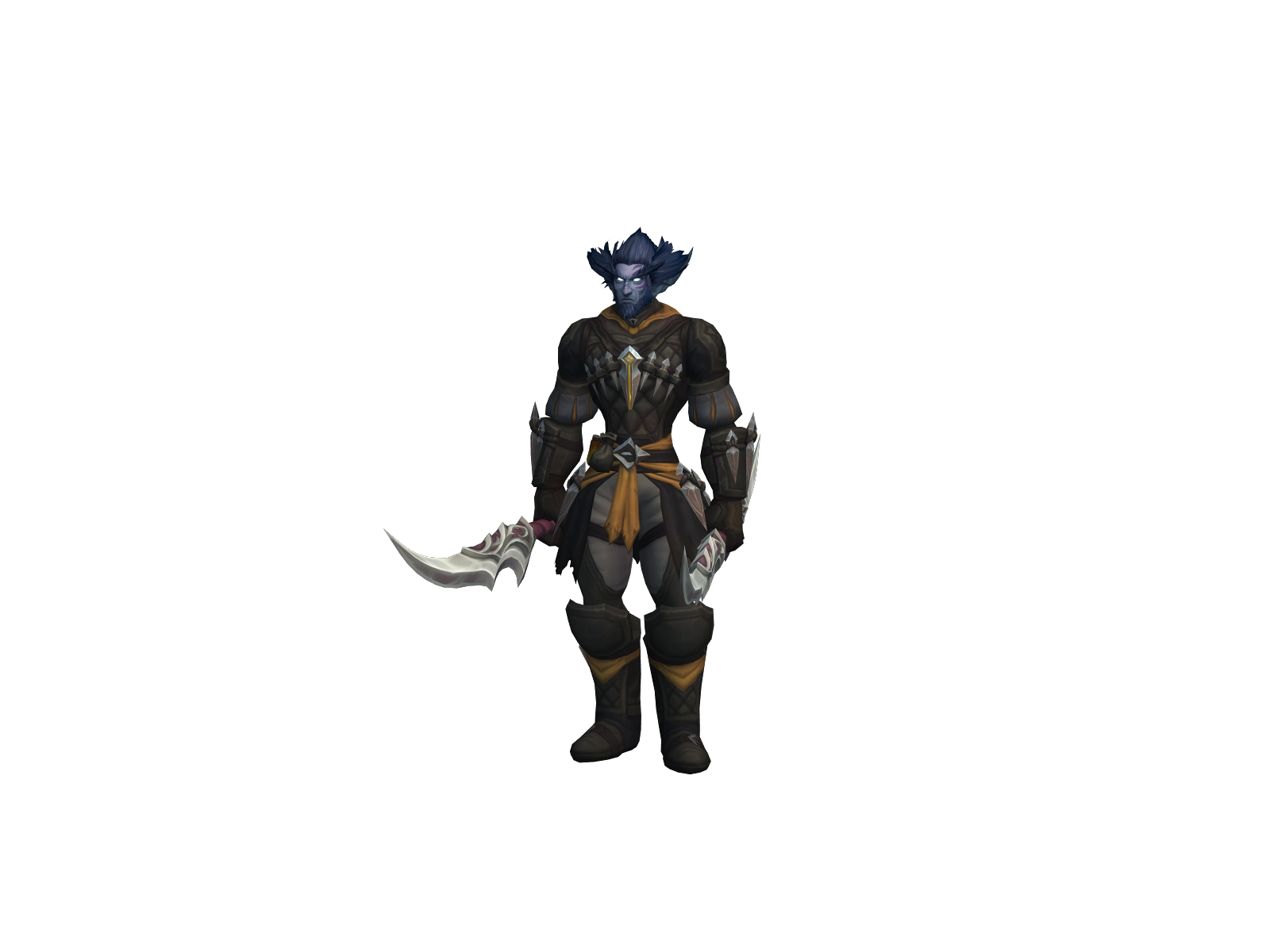 Trenn 3D character render