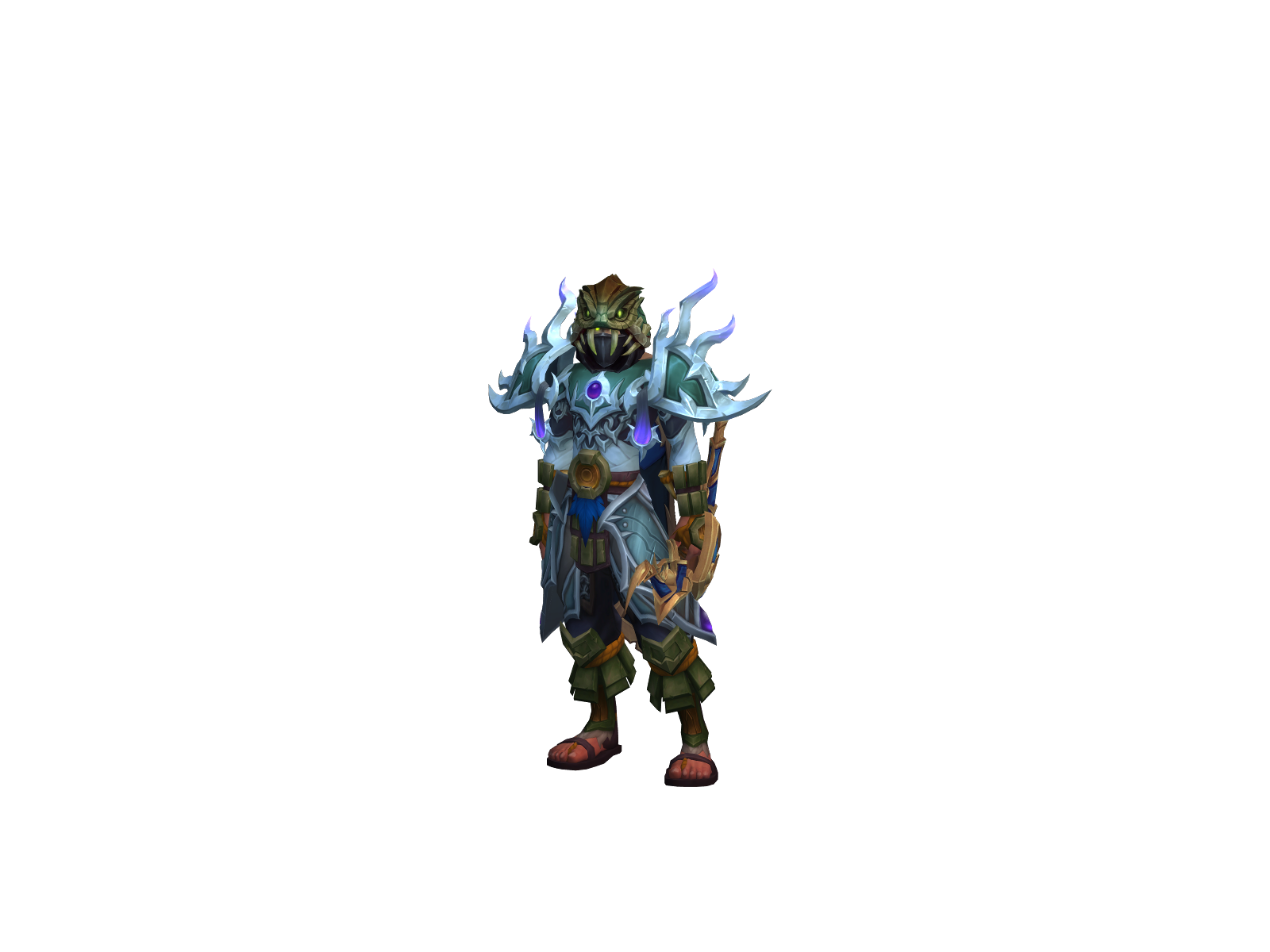 Rellias 3D character render