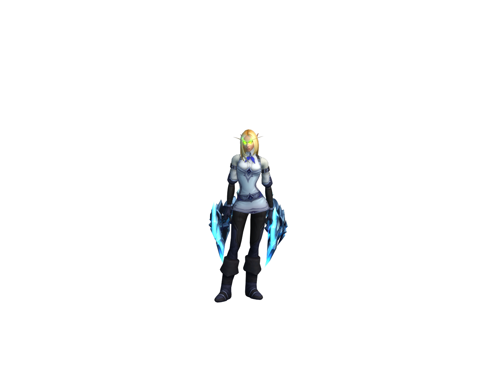 Cuchilla 3D character render