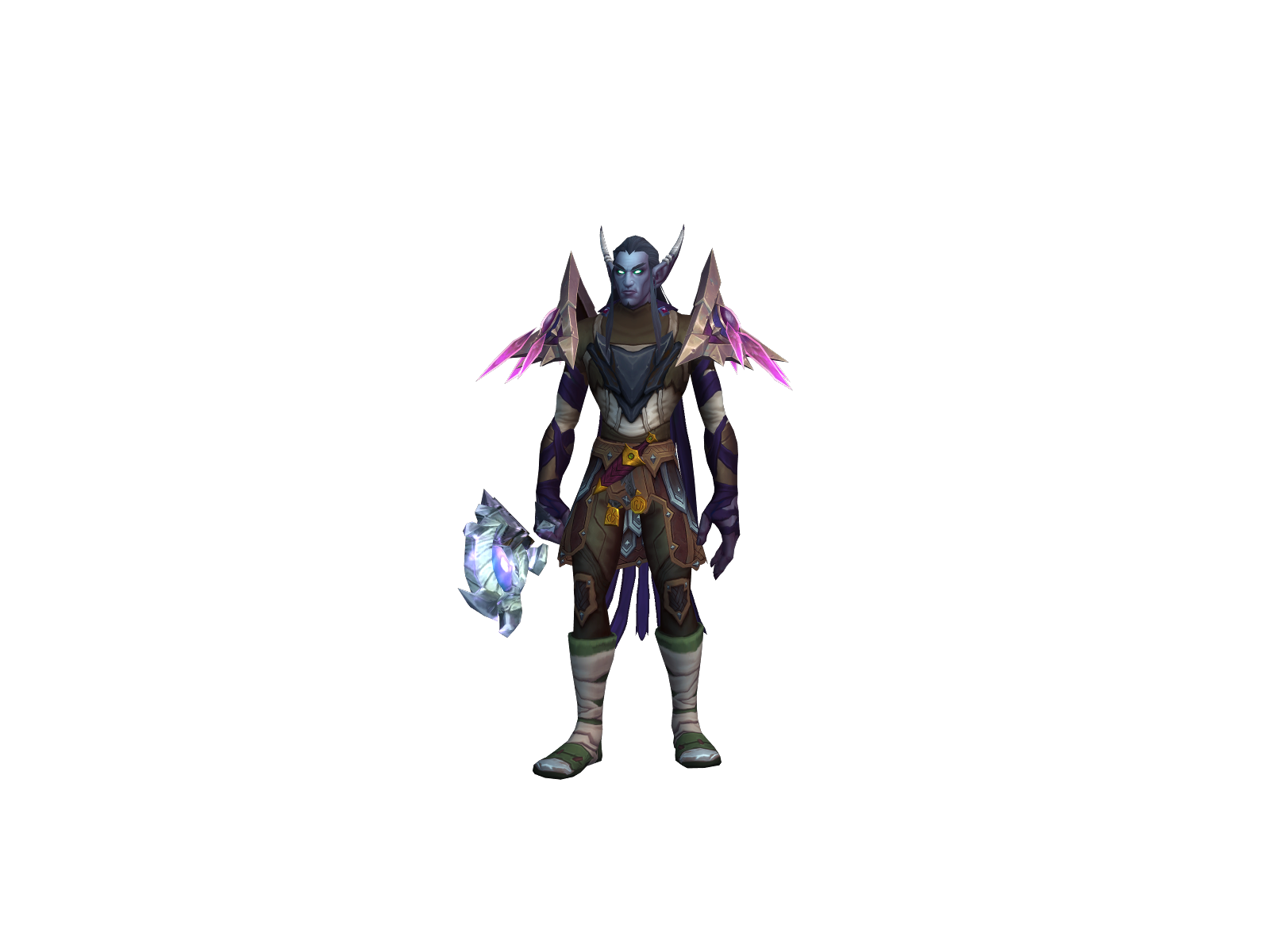 Buru 3D character render