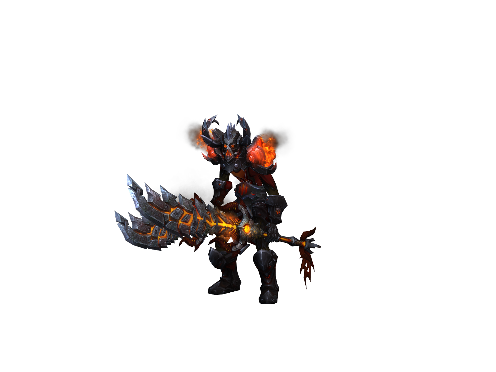 Goremael 3D character render