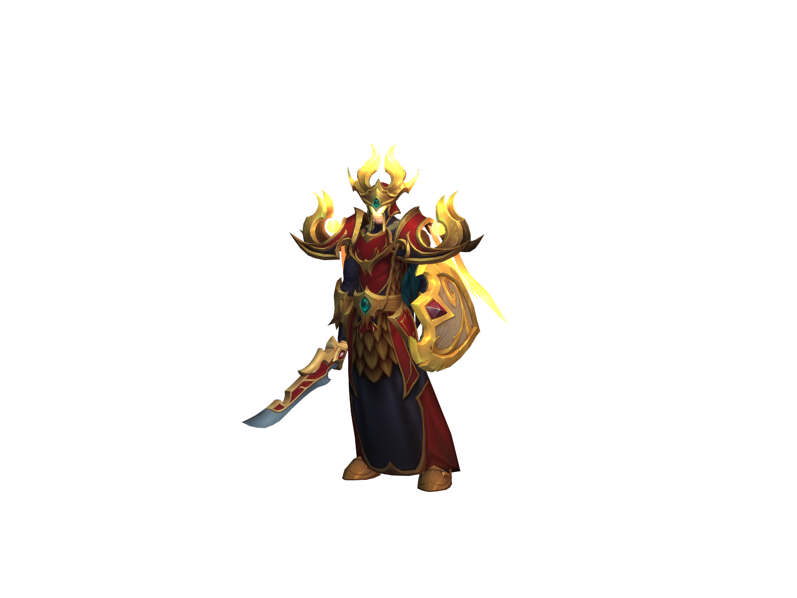 Magnamanium 3D character render