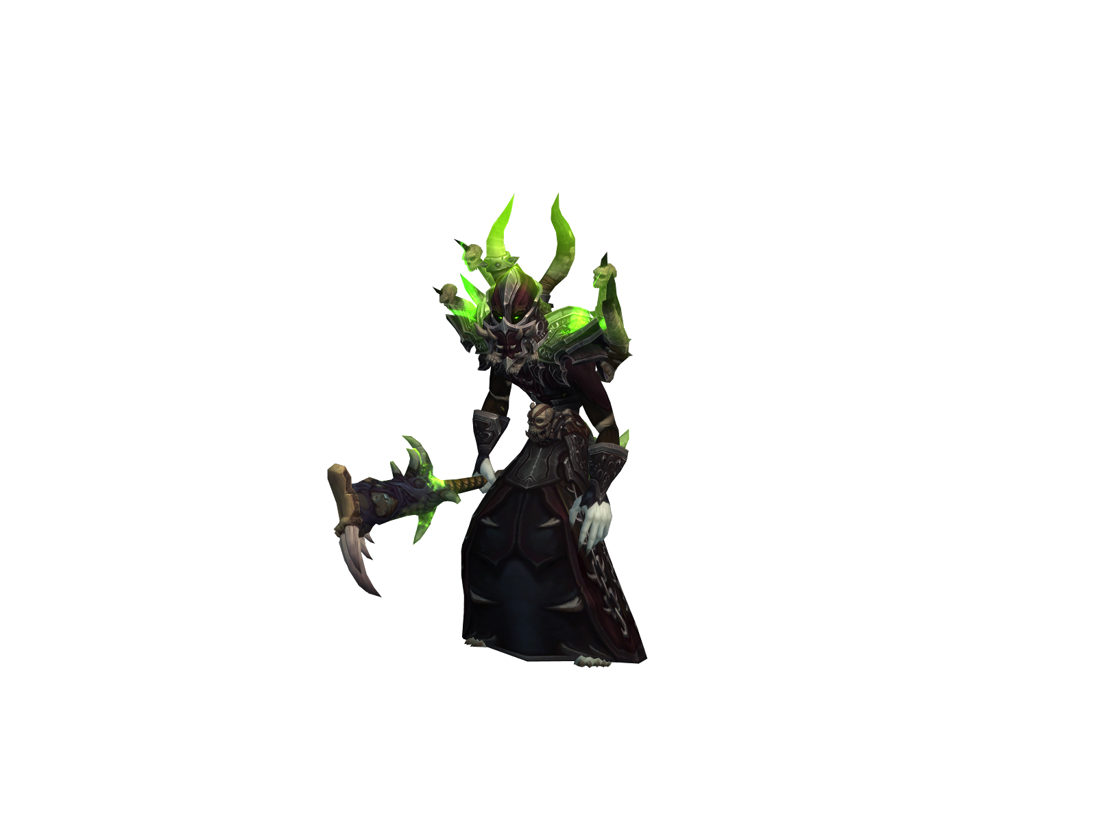Theflame 3D character render