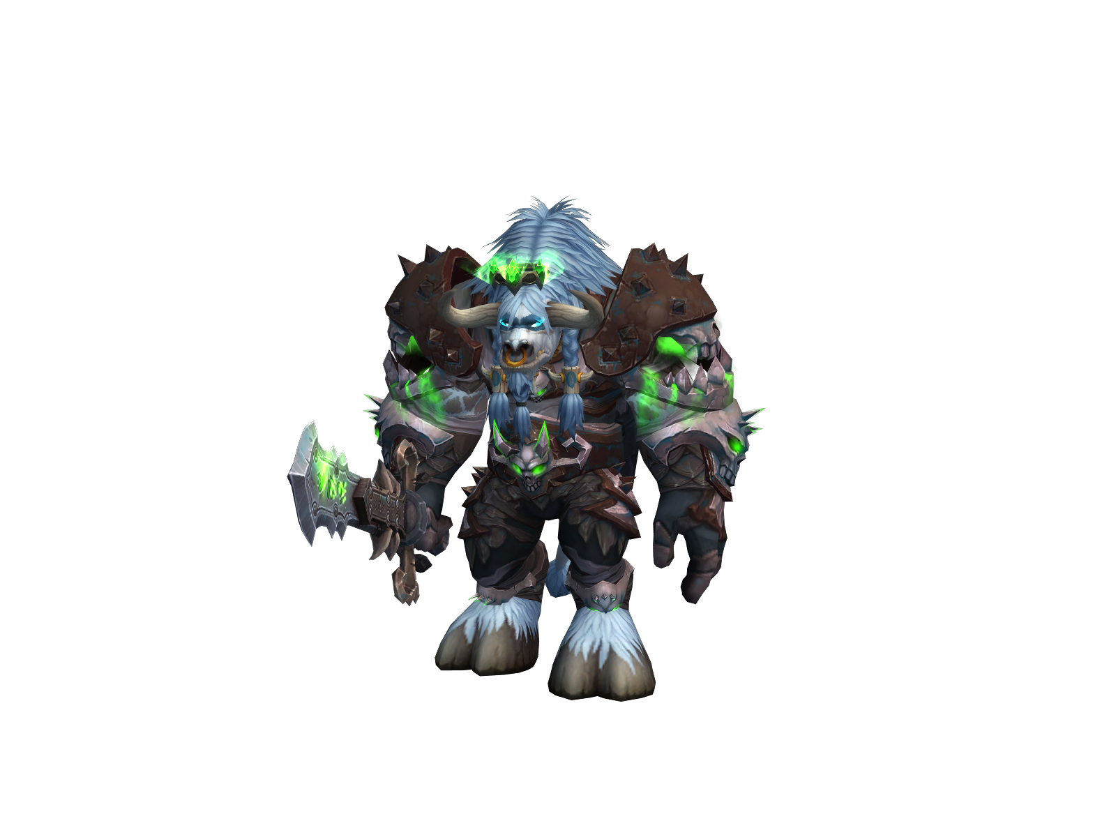 Necroz 3D character render