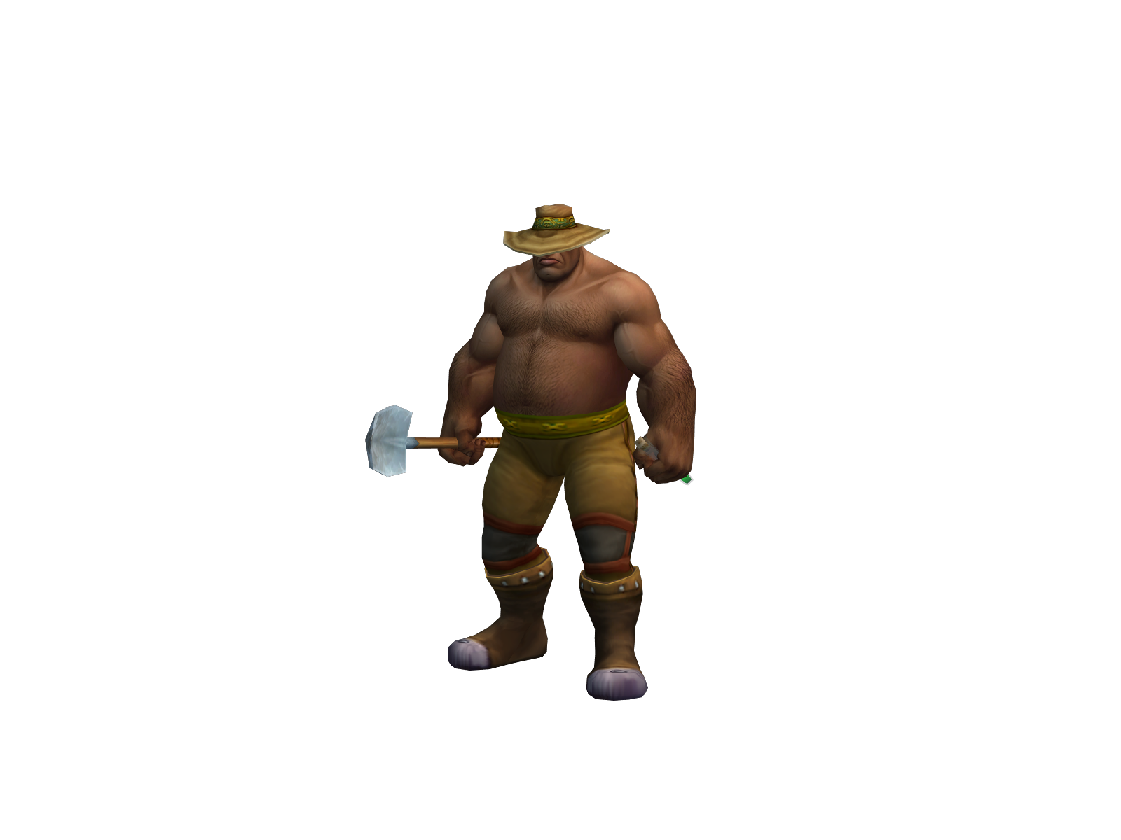 Boßandy 3D character render