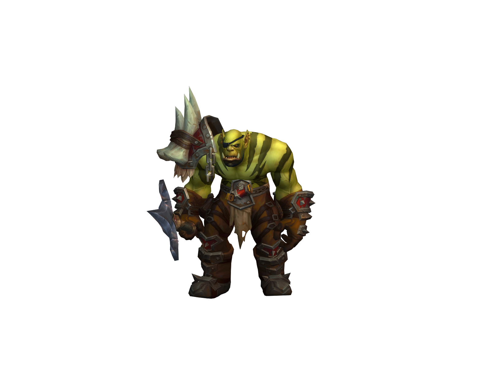 Cuerno 3D character render