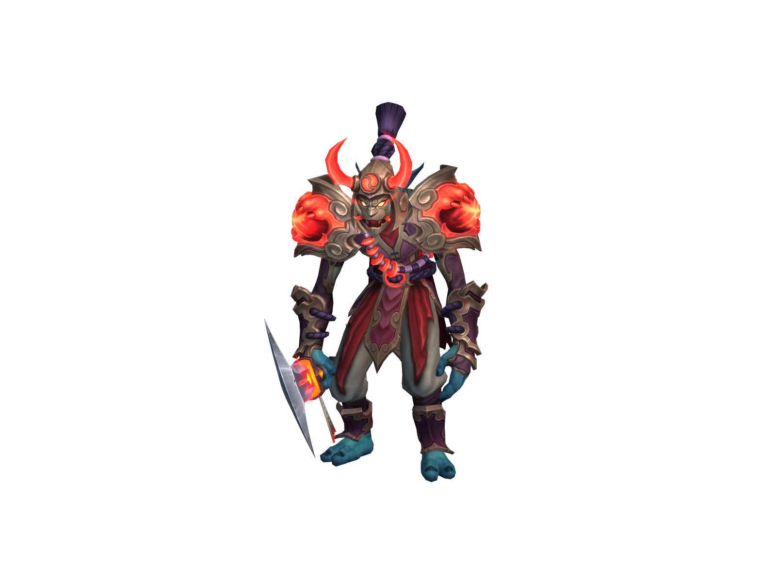 Badtoglad 3D character render