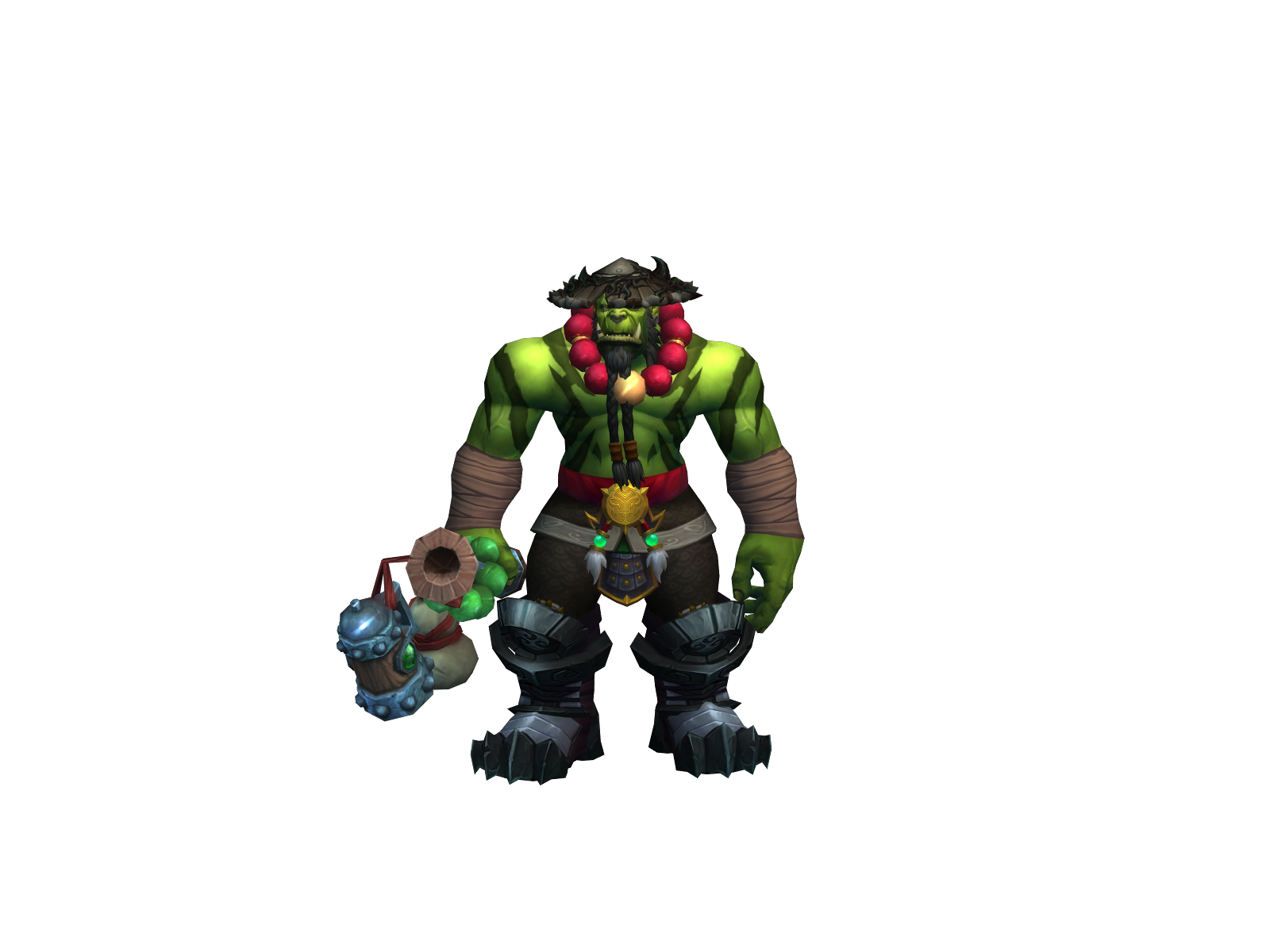 Momuck 3D character render