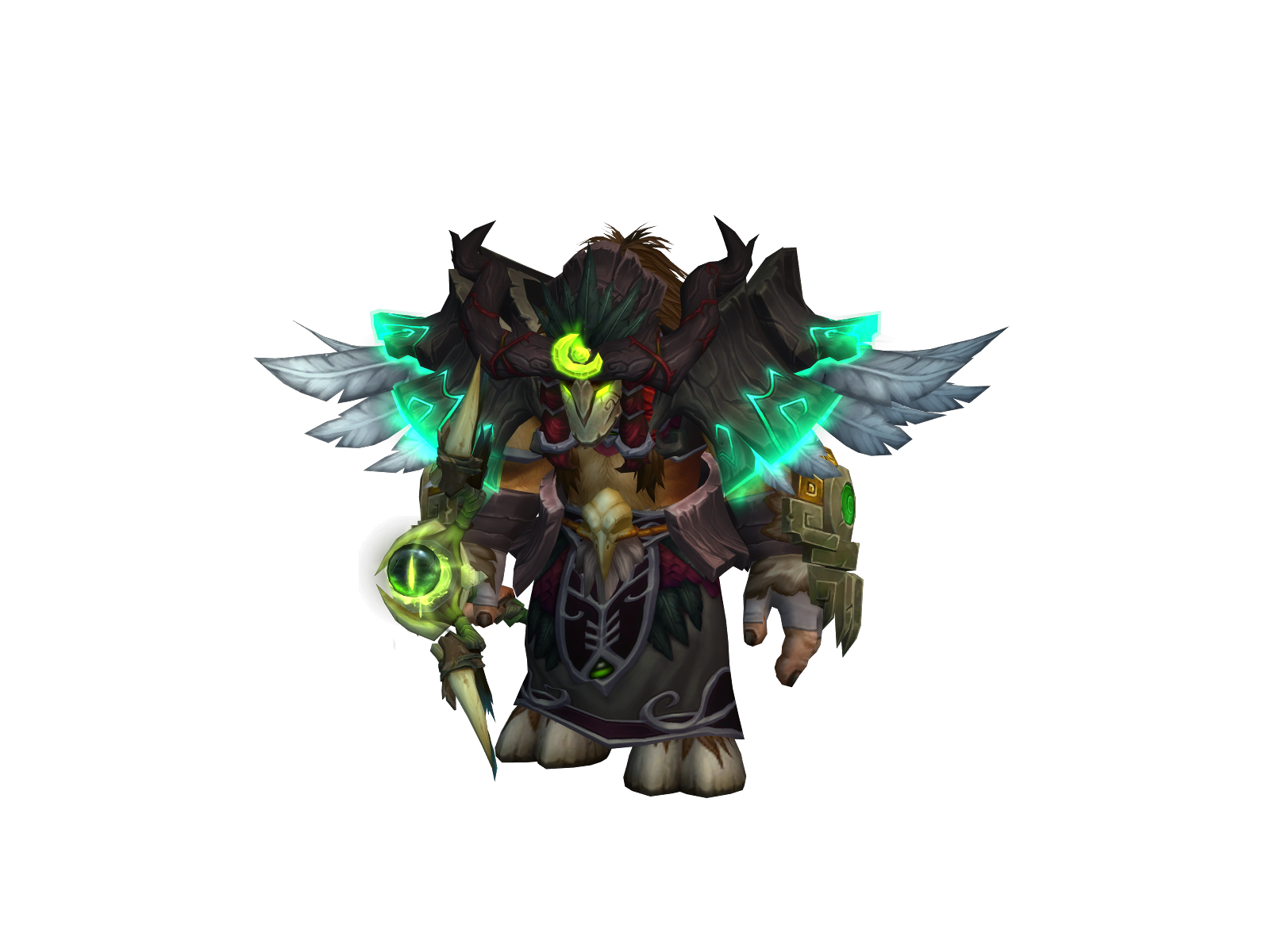 Tallomin 3D character render