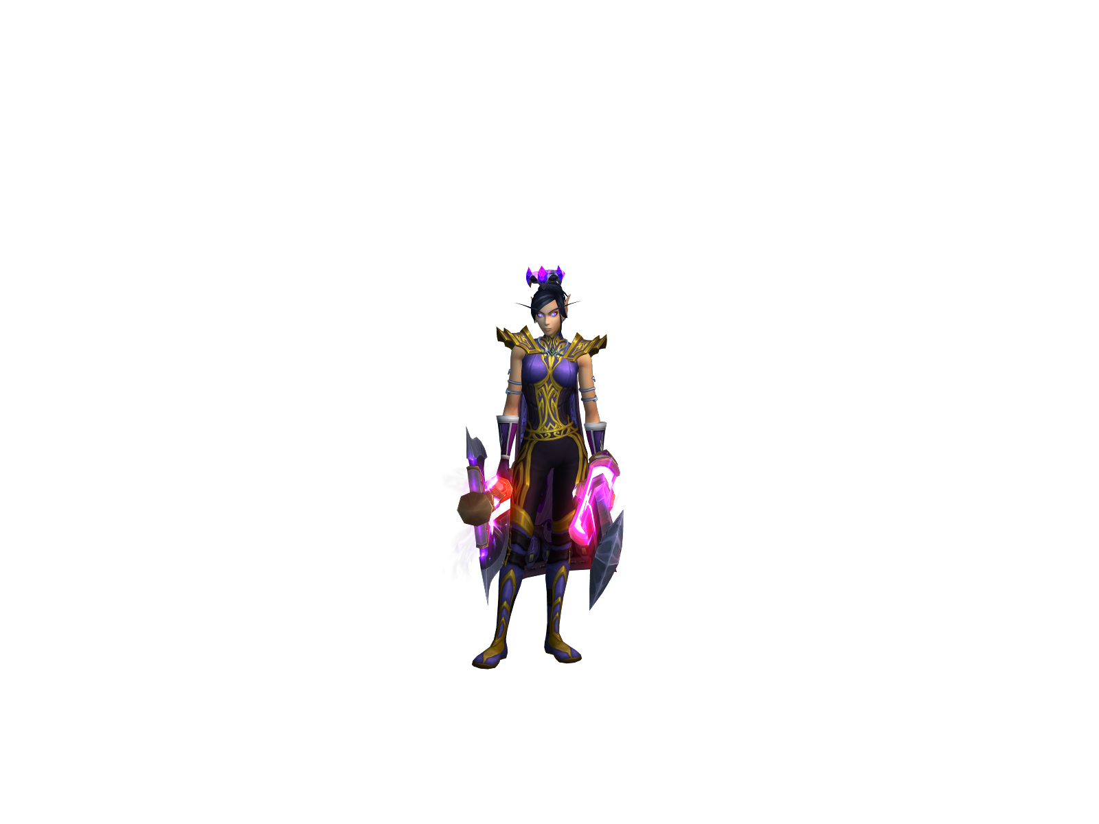 Zyvea 3D character render