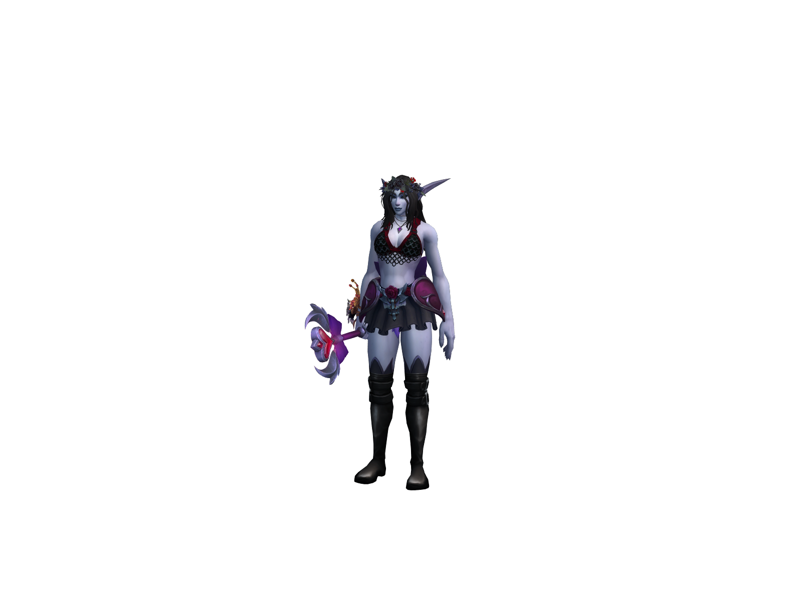 Cåtherine 3D character render