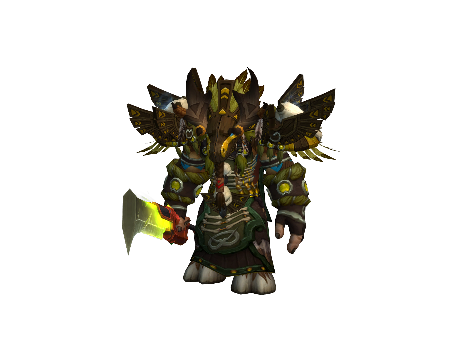 Dahfool 3D character render