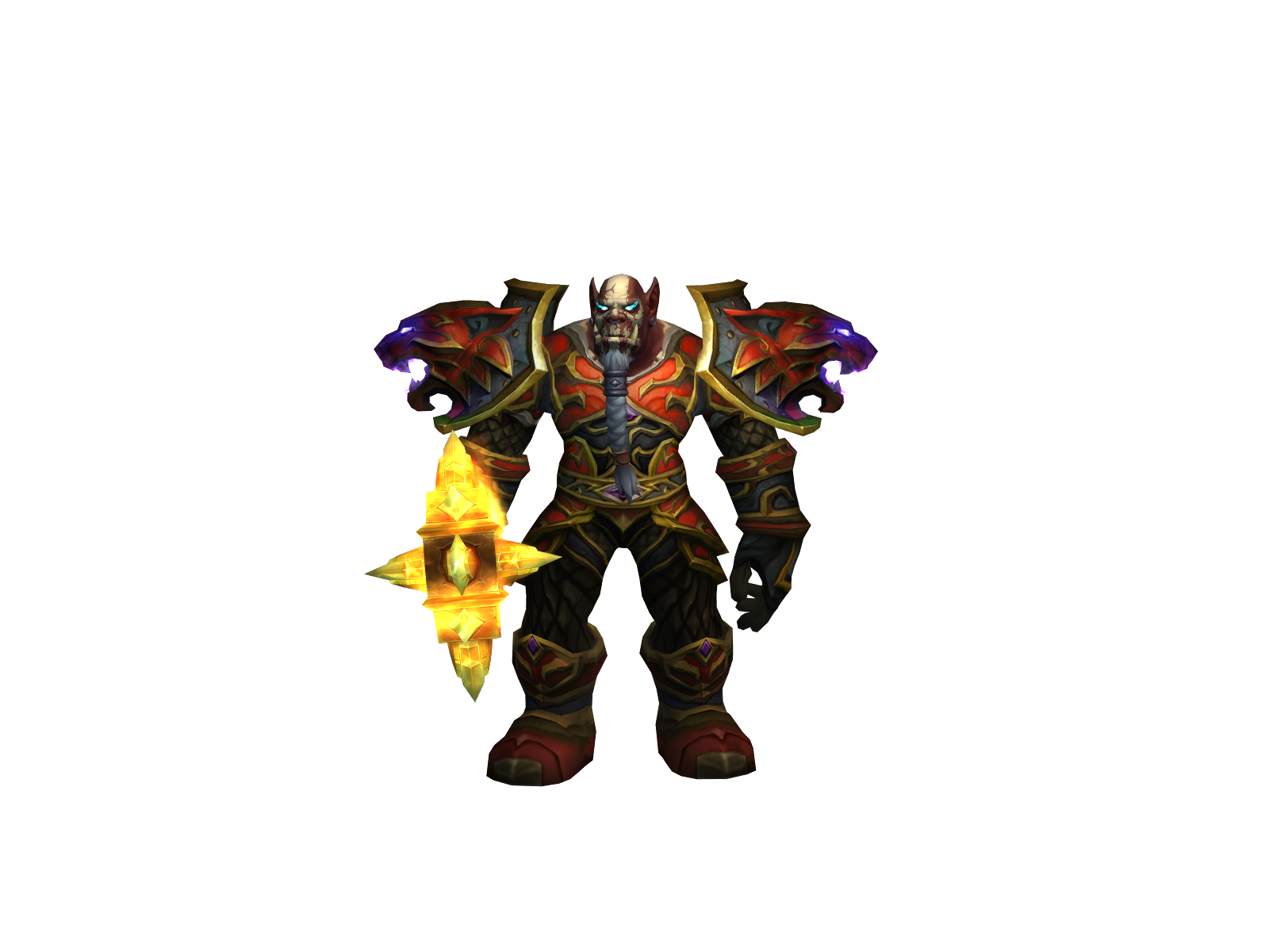 Reiver 3D character render