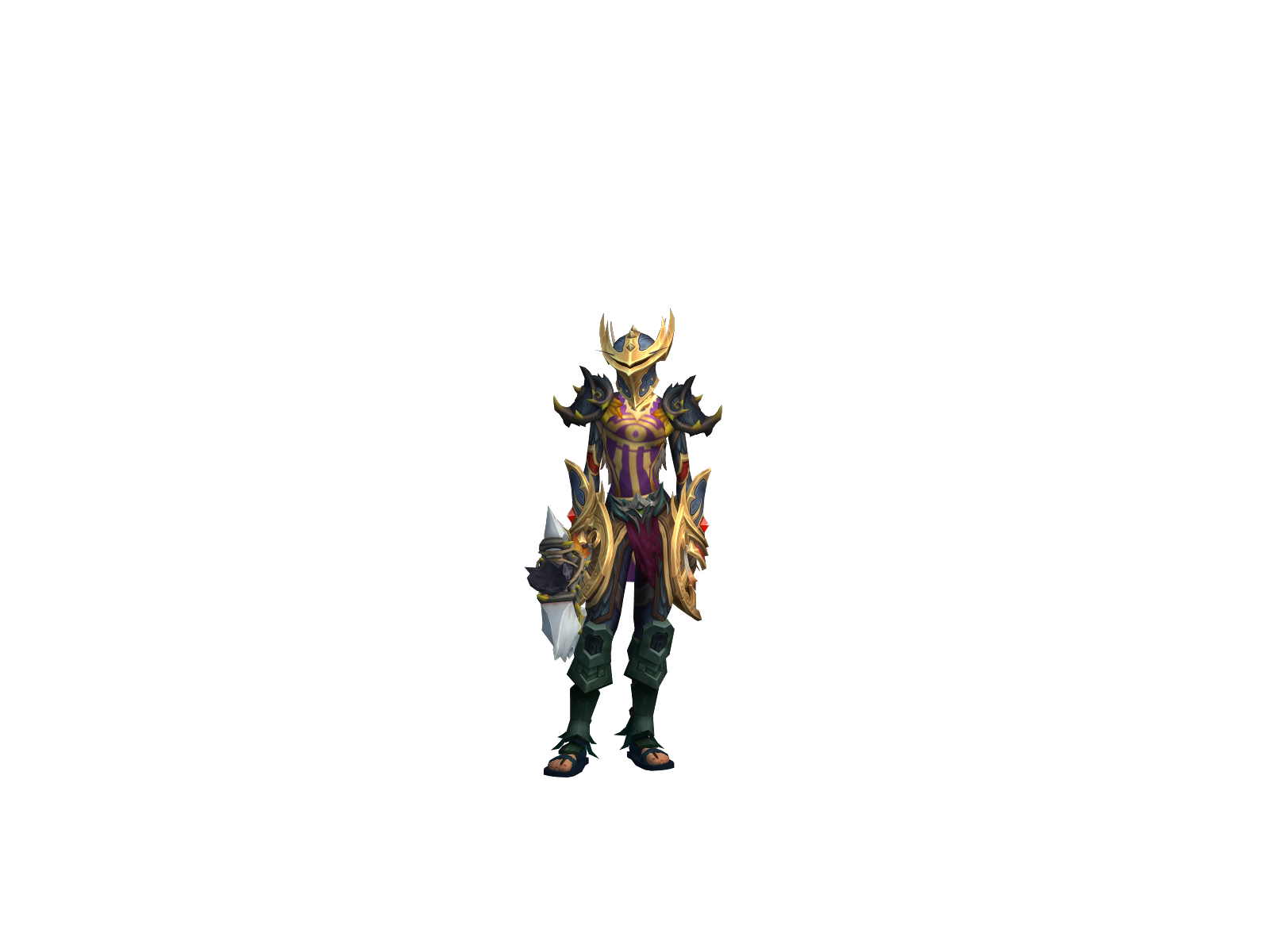 Daintyflower 3D character render