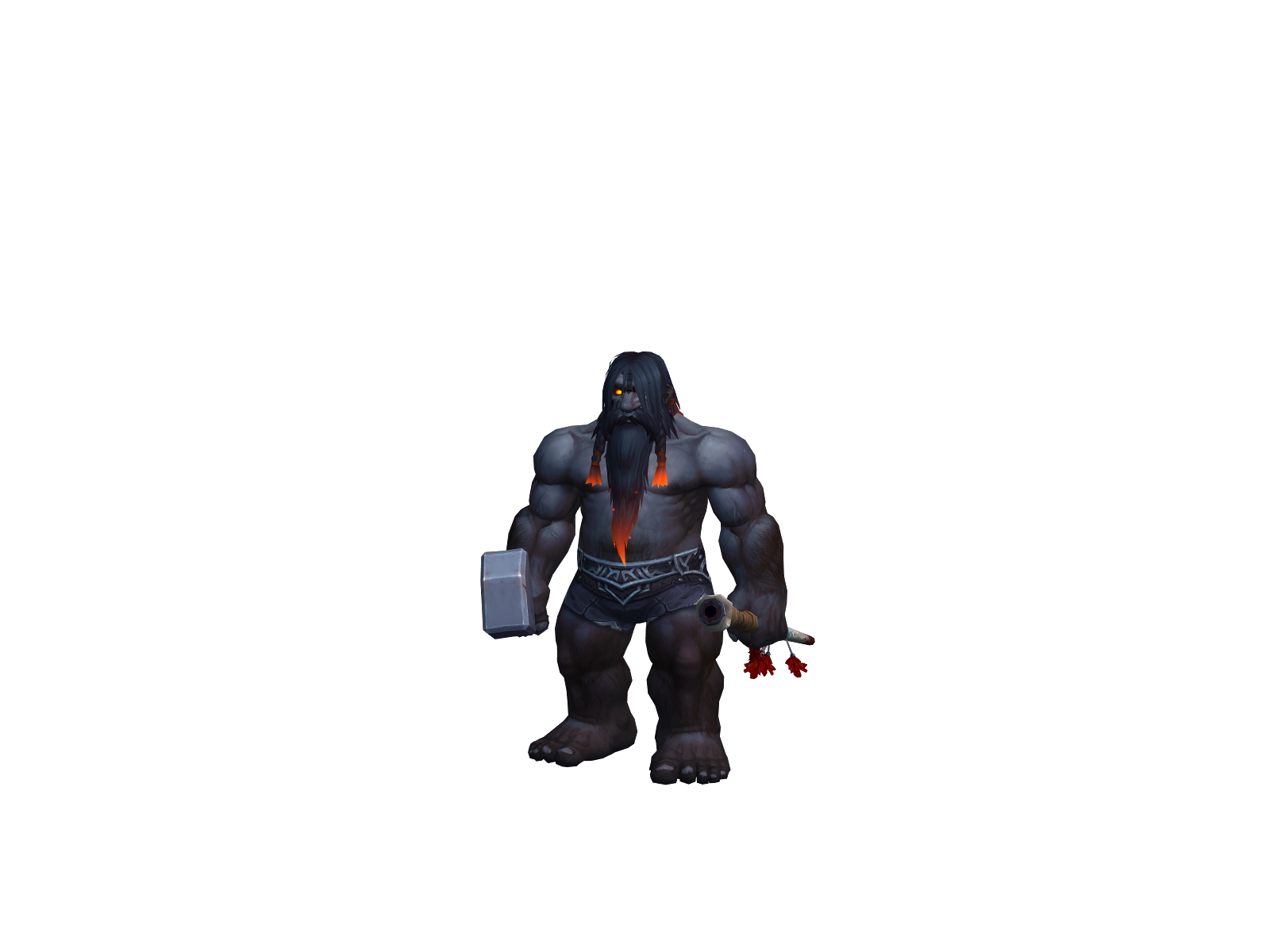 Wetleafsp 3D character render