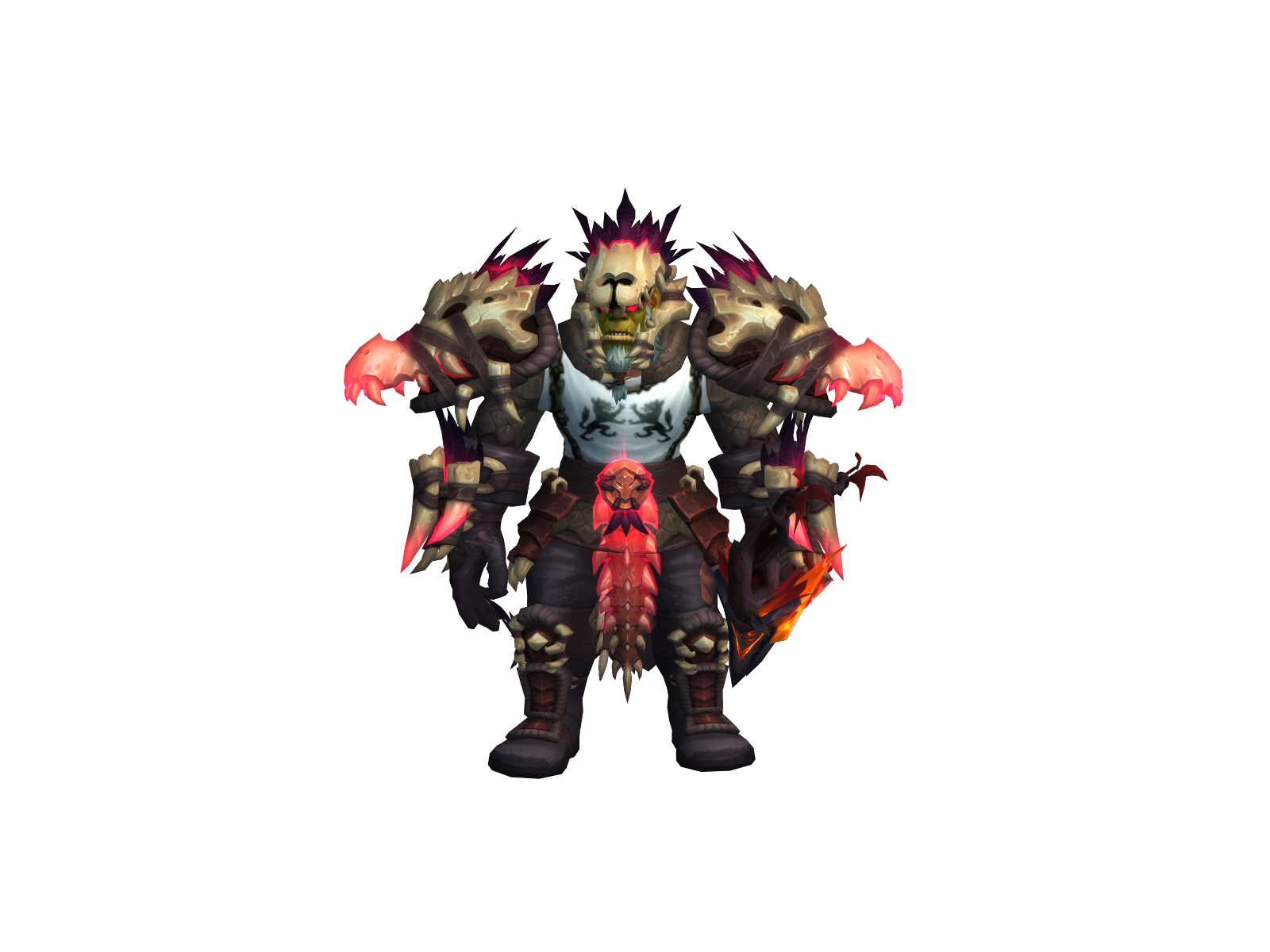 Olelf 3D character render