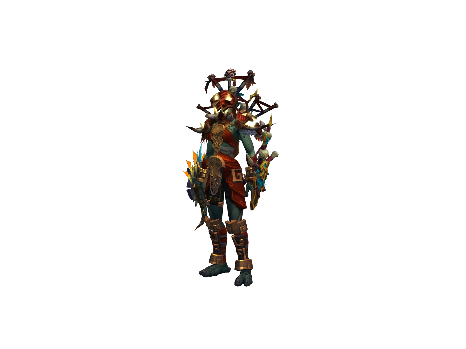 Toothy 3D character render
