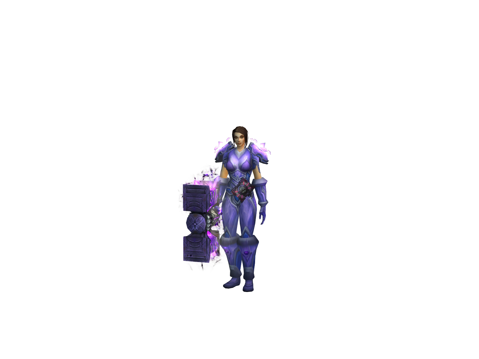 Katrina 3D character render