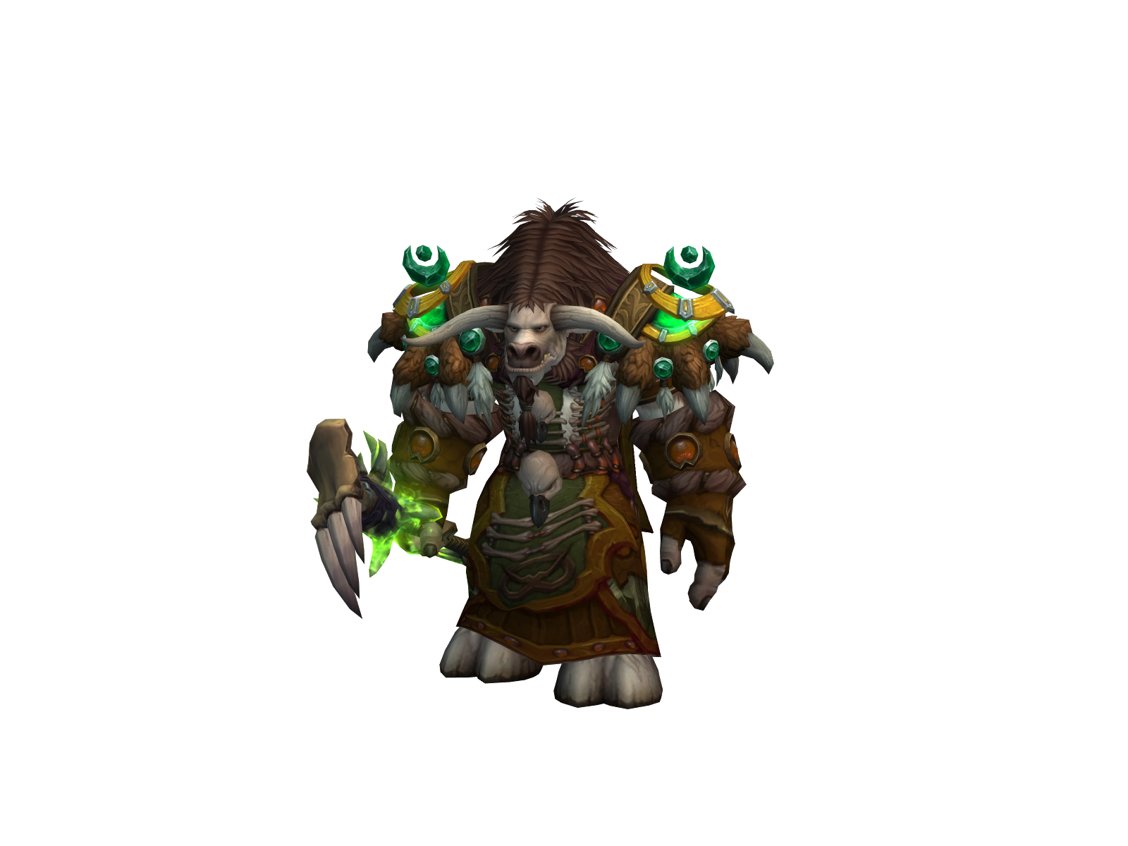 Berru 3D character render