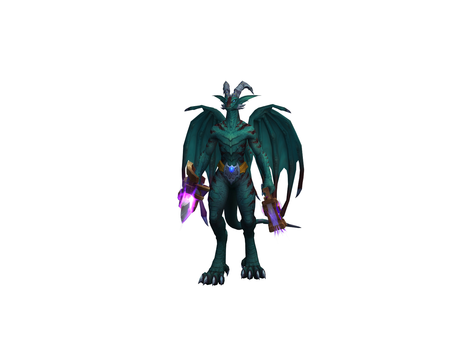 Leberg 3D character render