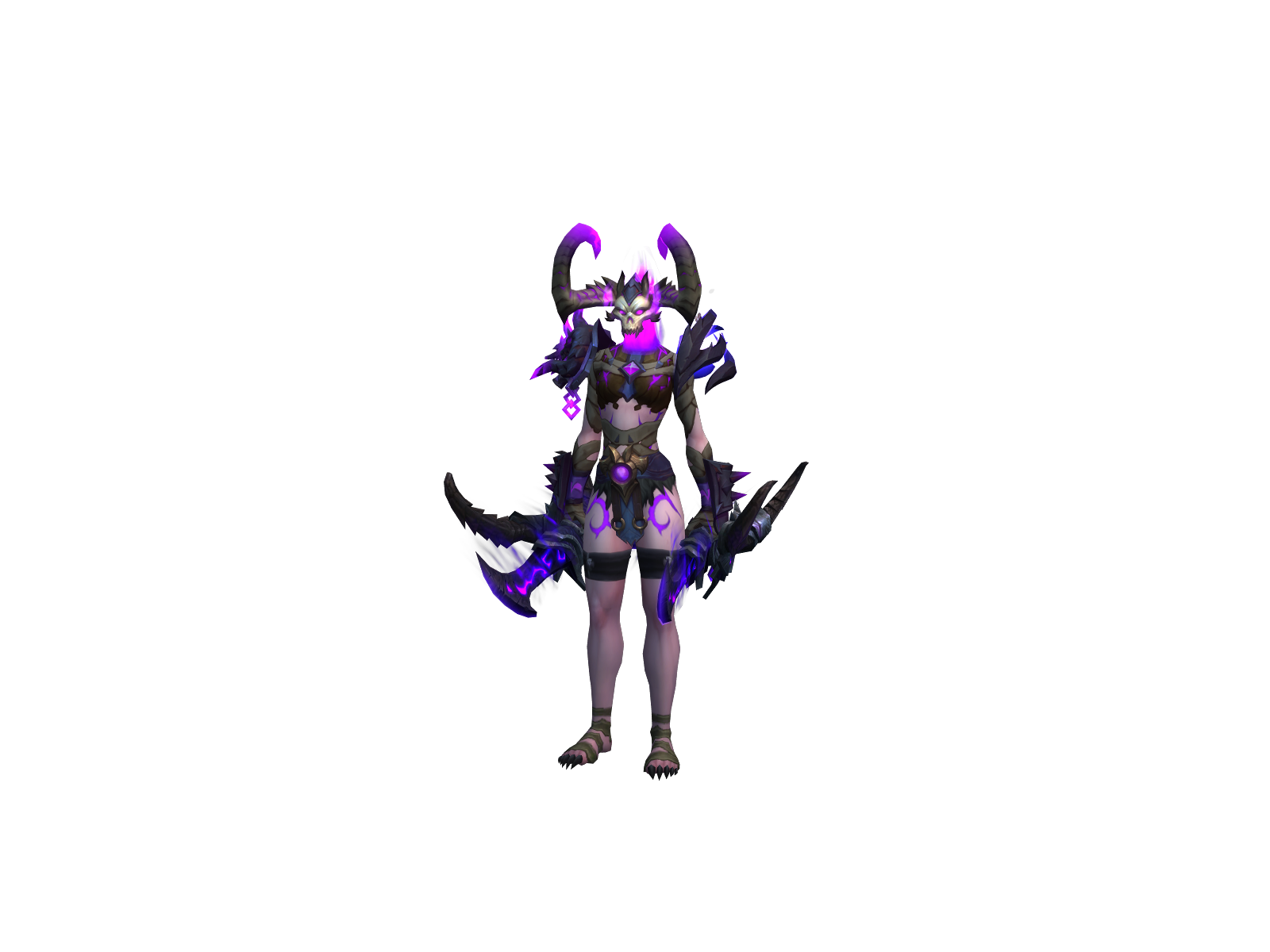 Succubust 3D character render