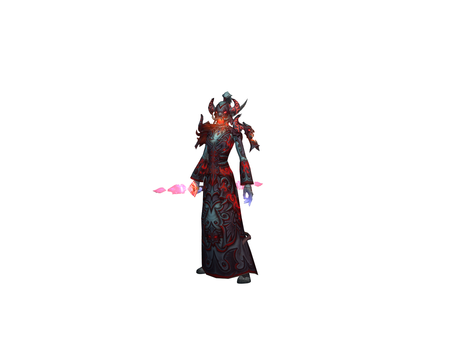 Evilava 3D character render