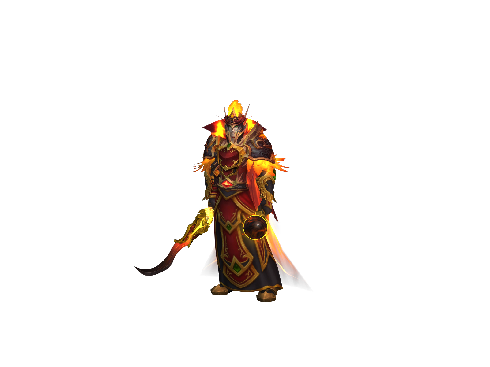 Purearcane 3D character render