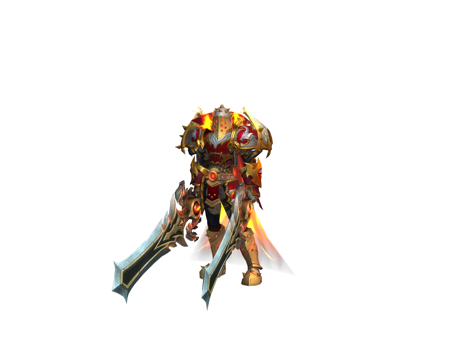 Warbound 3D character render
