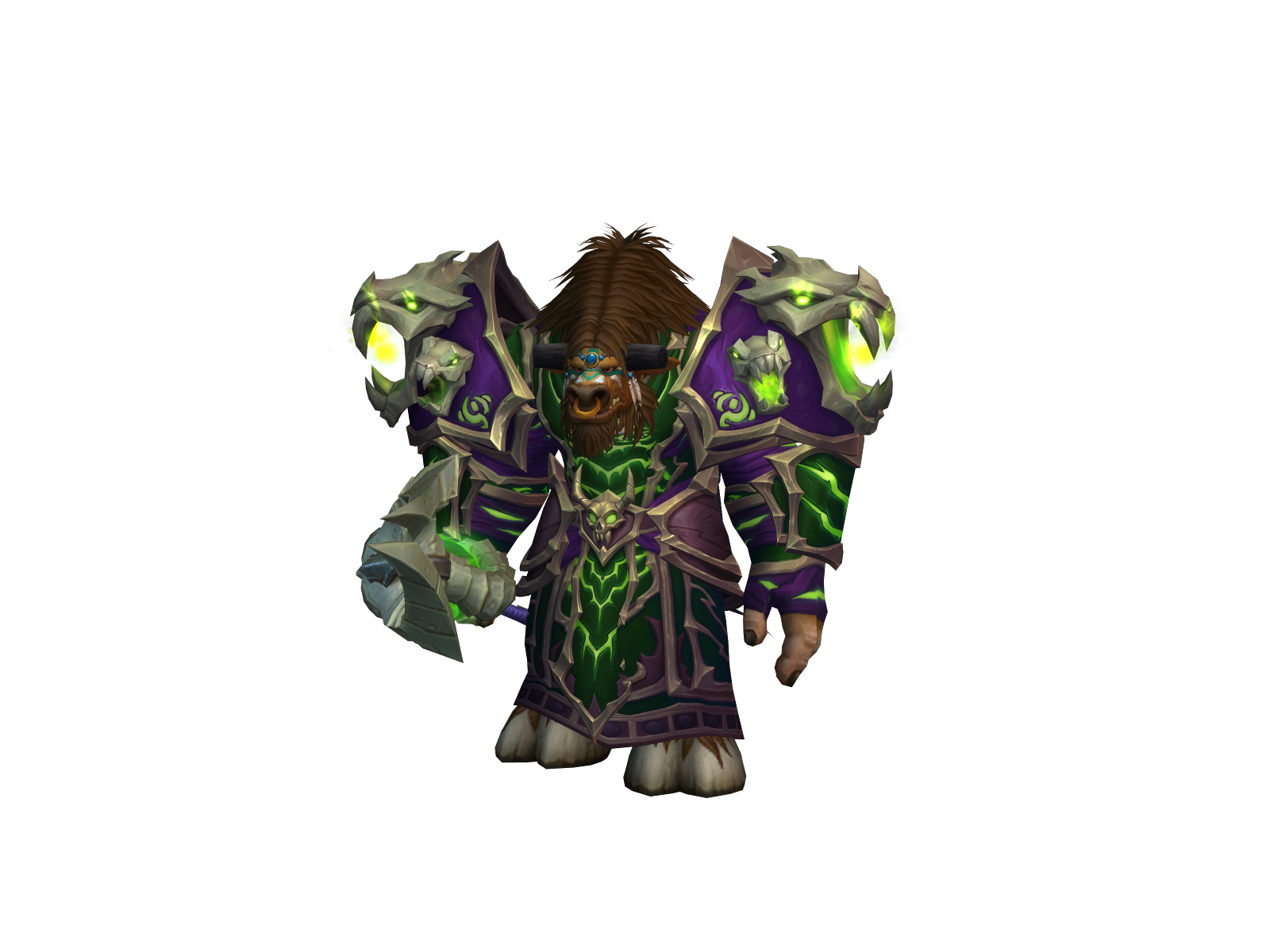 Vanderlock 3D character render