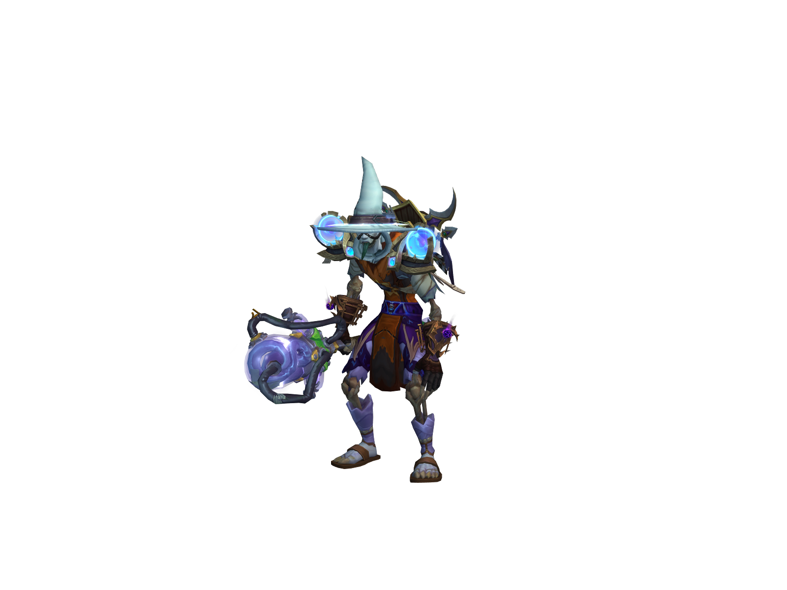 Budzmagee 3D character render
