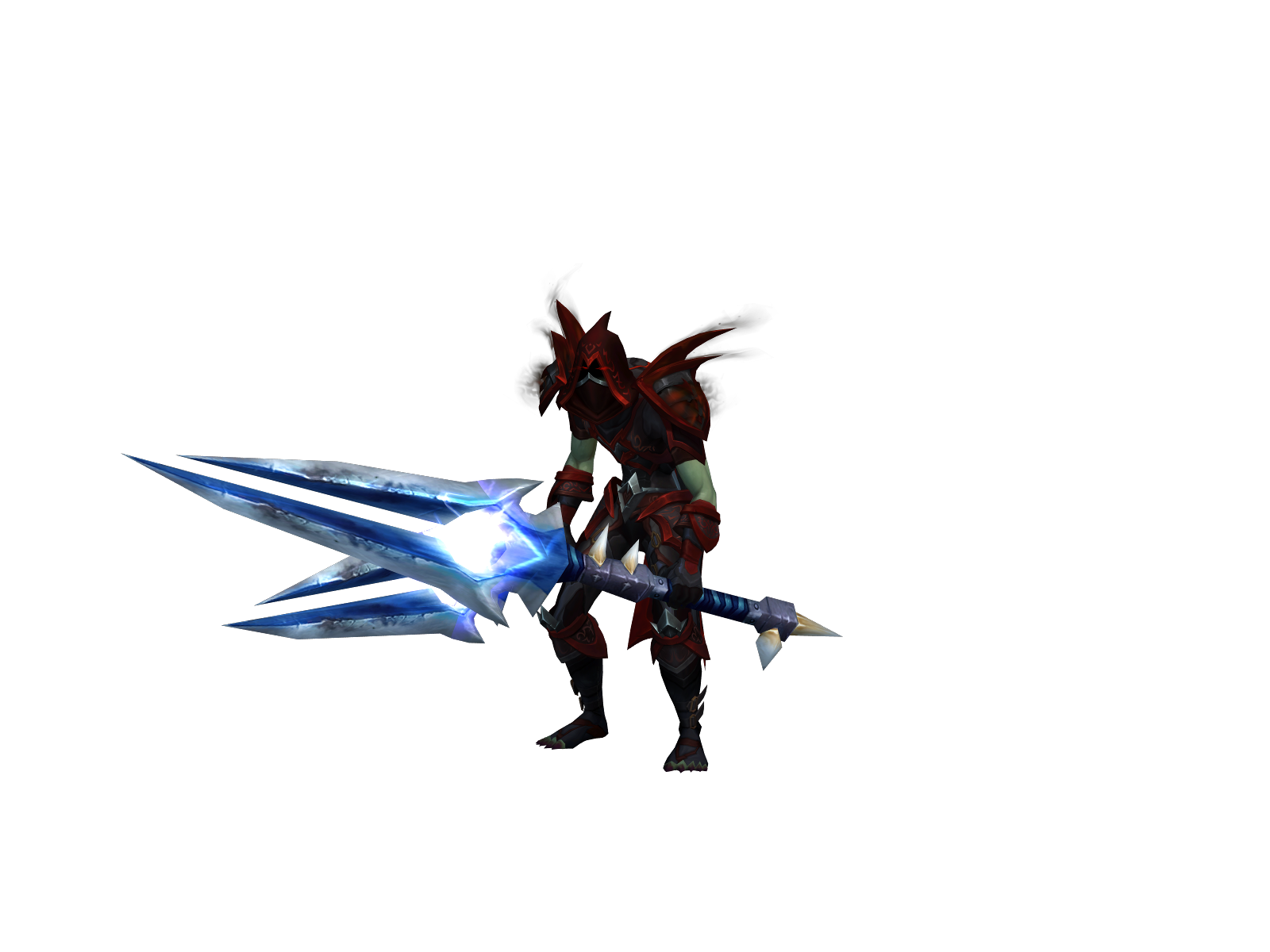 Stinkydagger 3D character render