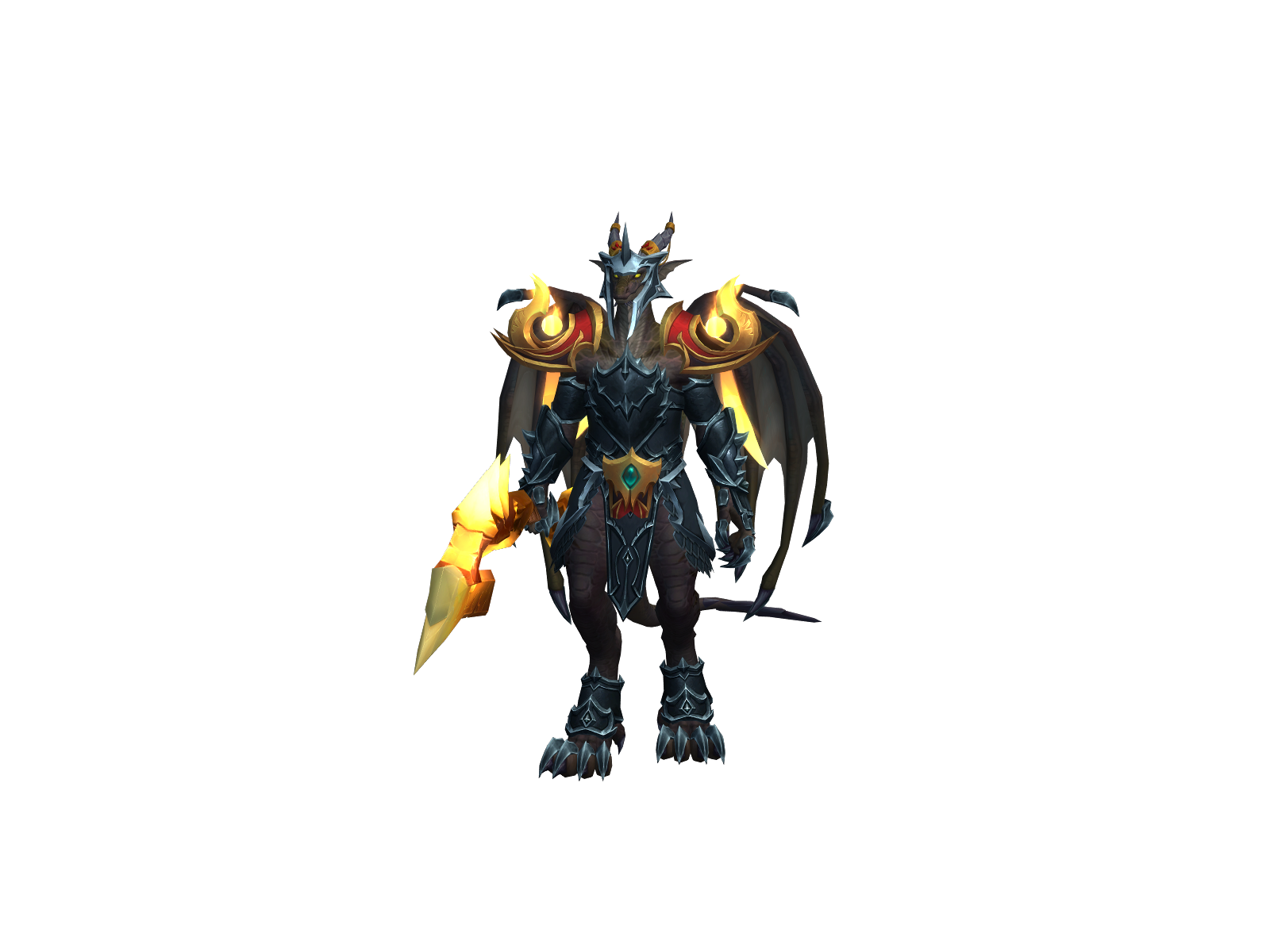 Stricken 3D character render
