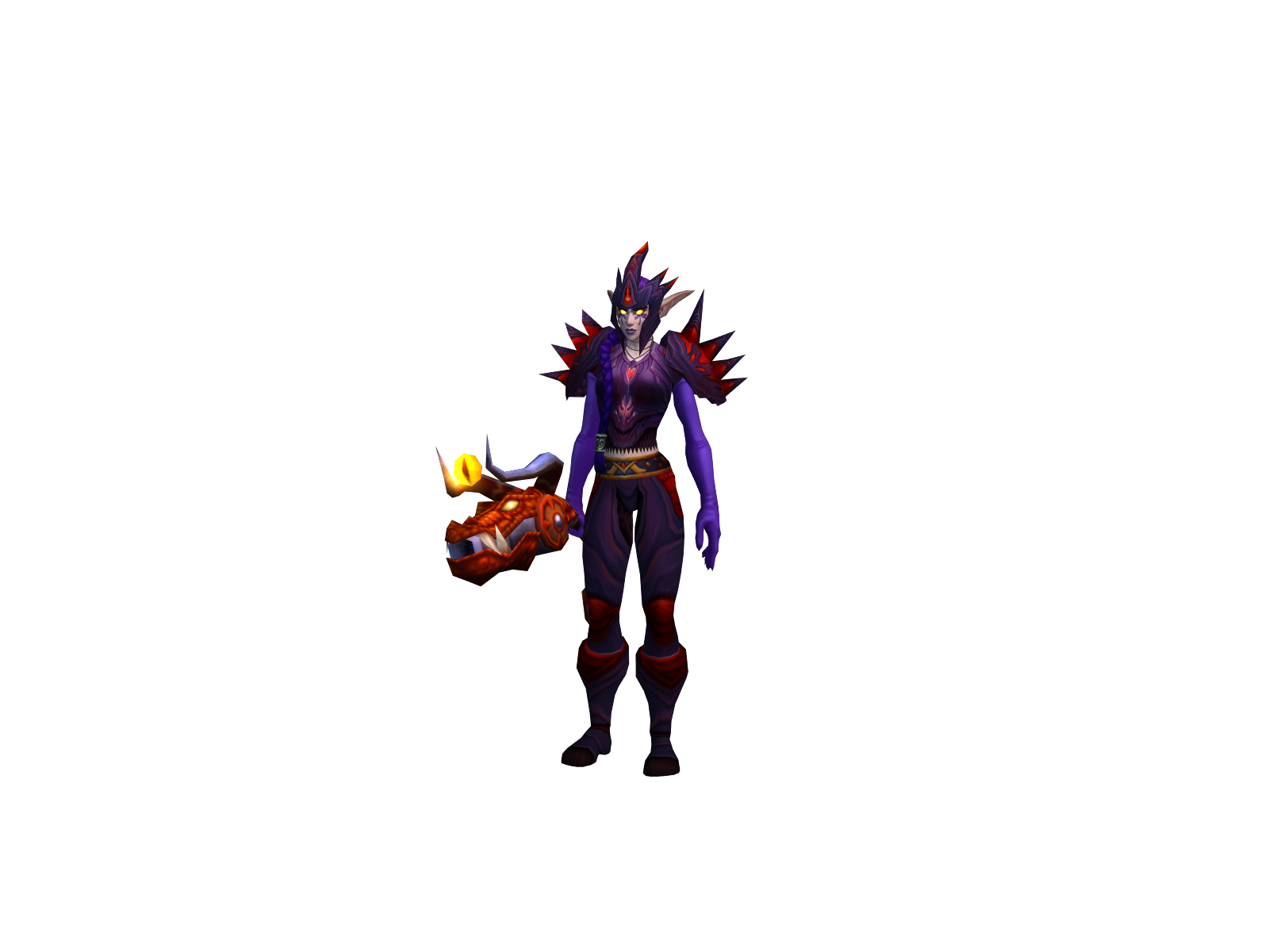 Deevah 3D character render