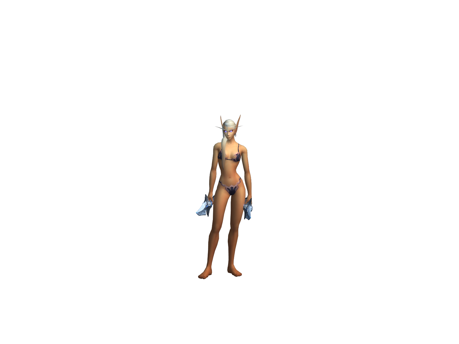 Restraint 3D character render