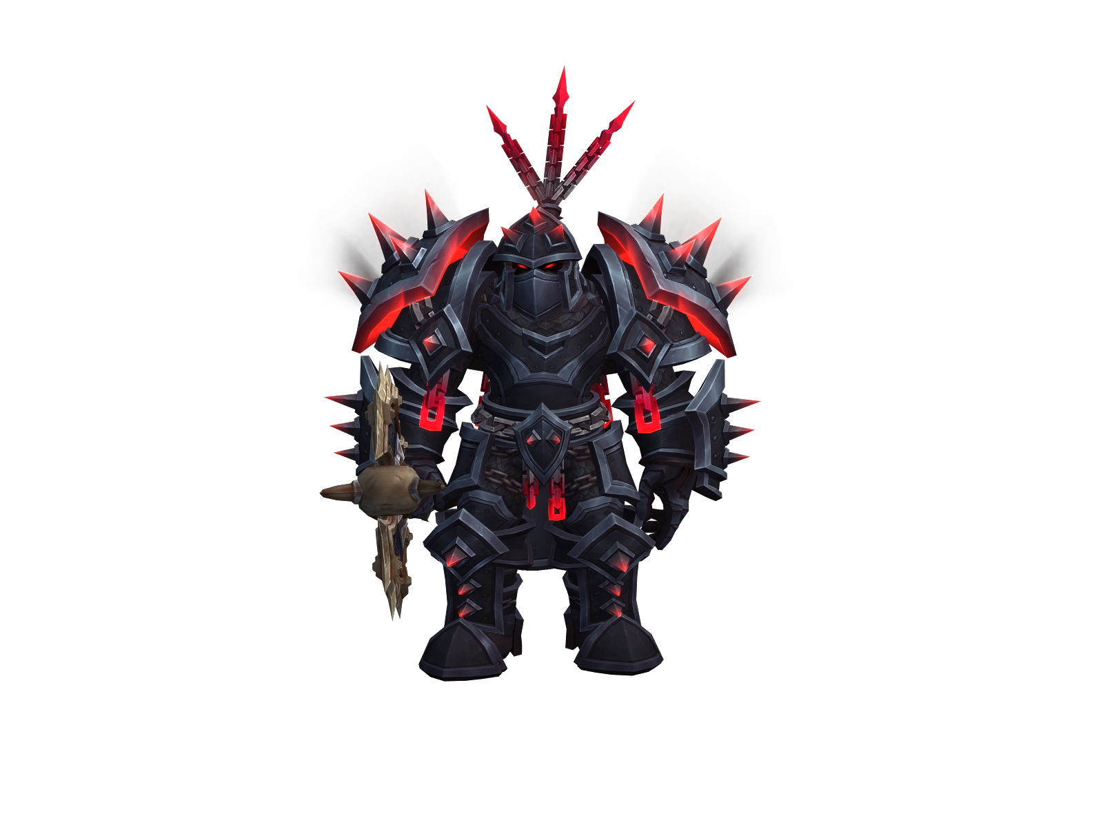 Skullcrusher 3D character render