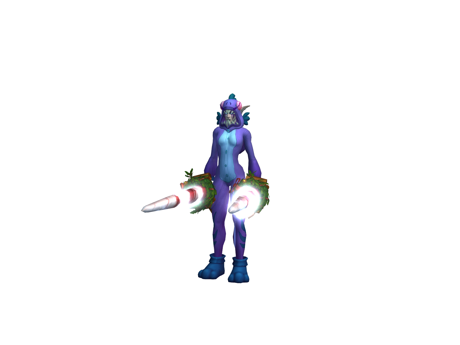 Backshot 3D character render