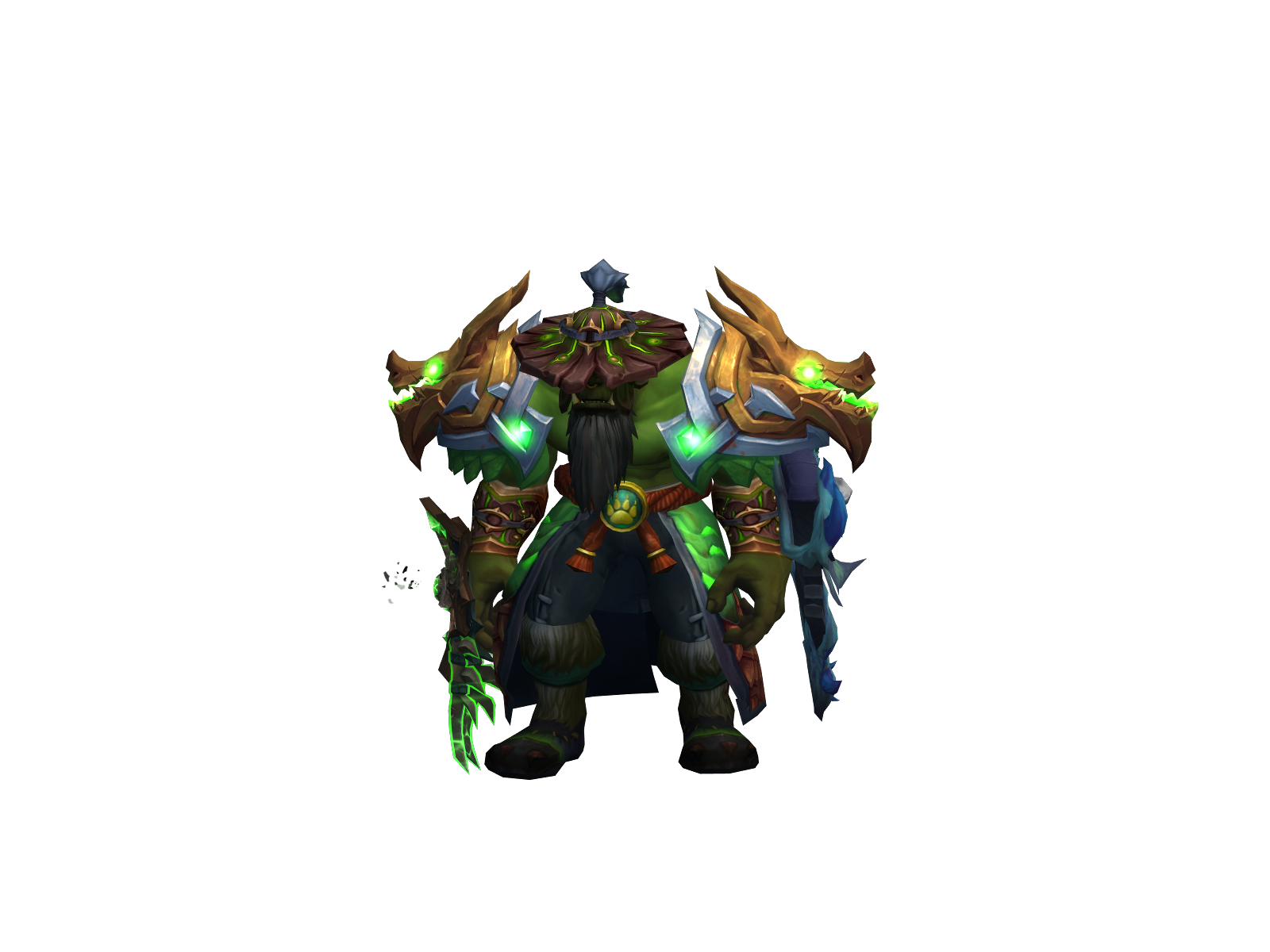 Raijinn 3D character render