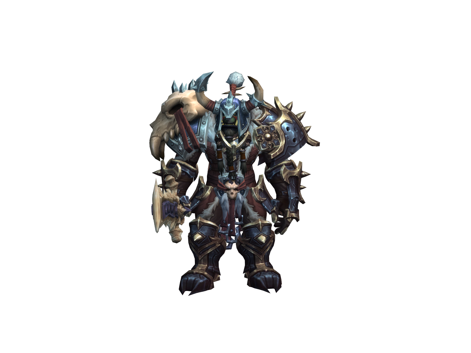 Warkind 3D character render