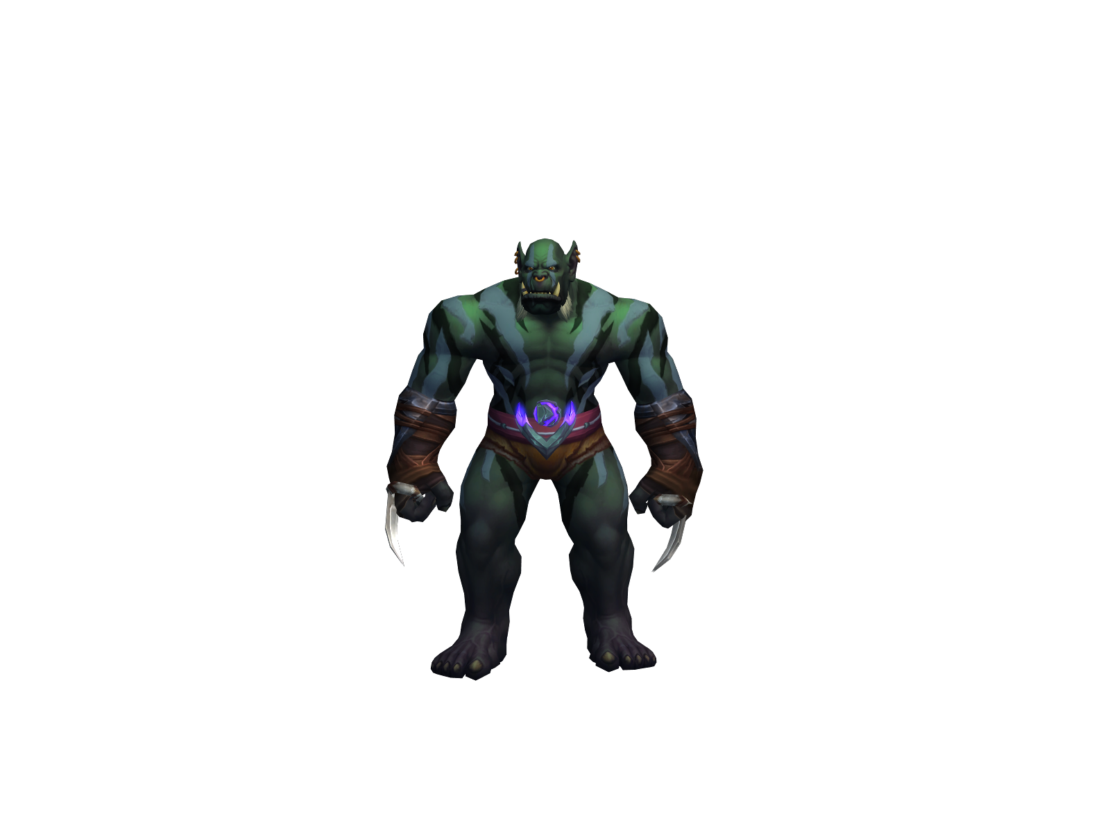 Dzieciol 3D character render