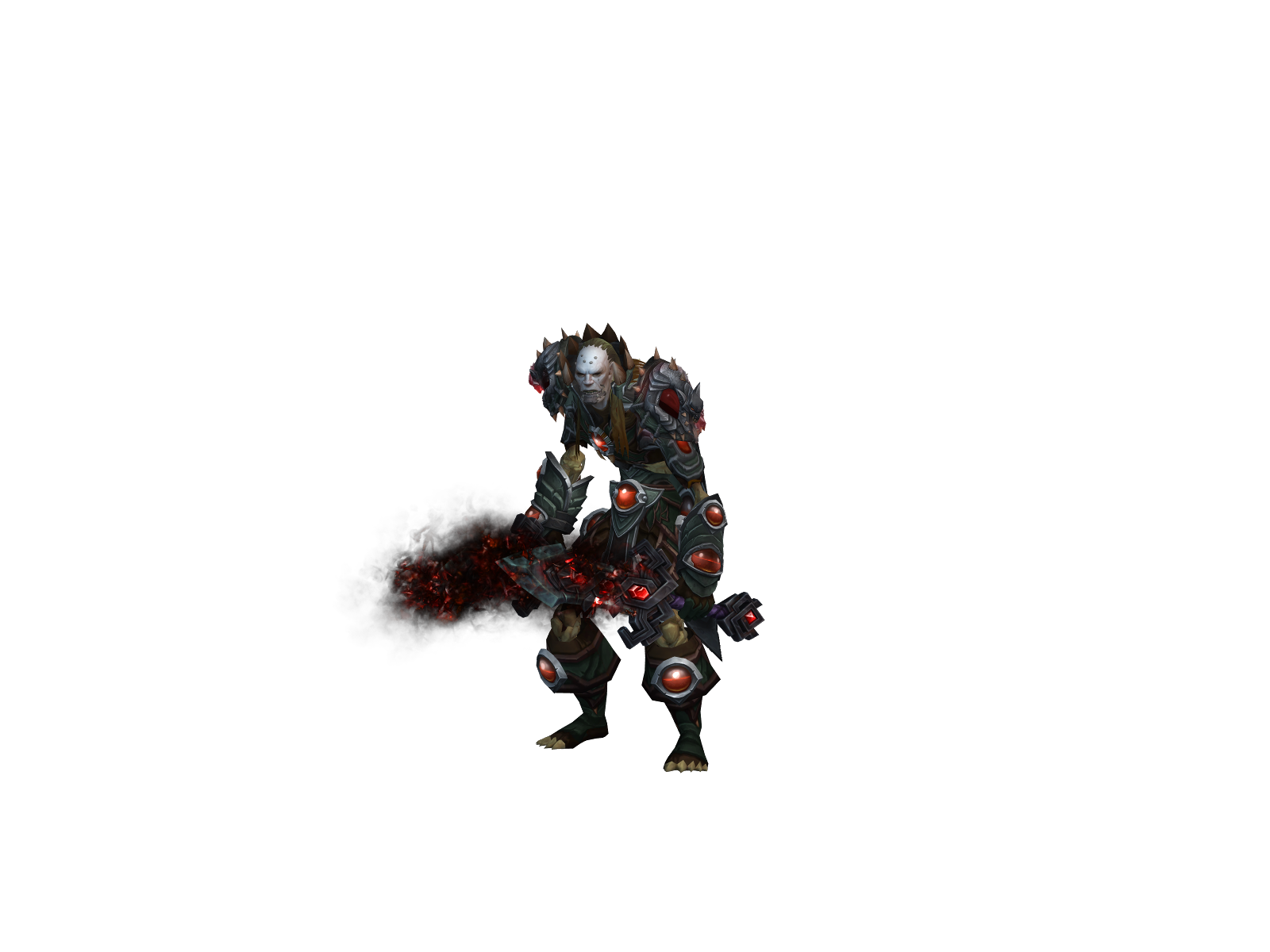 Çrane 3D character render