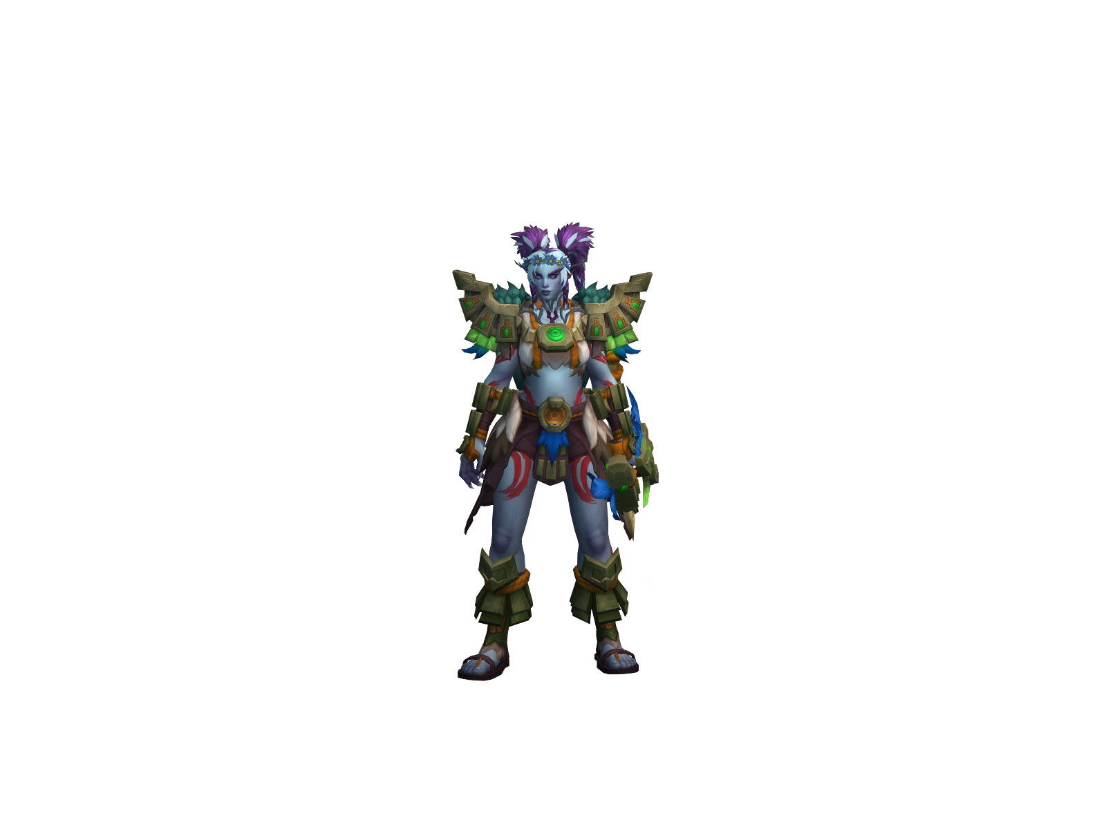 Maju 3D character render