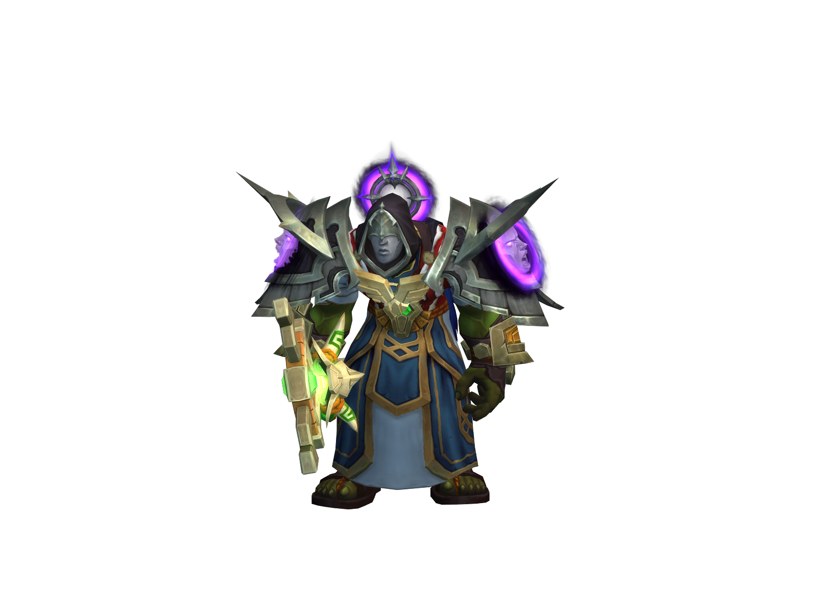 Pwzug 3D character render