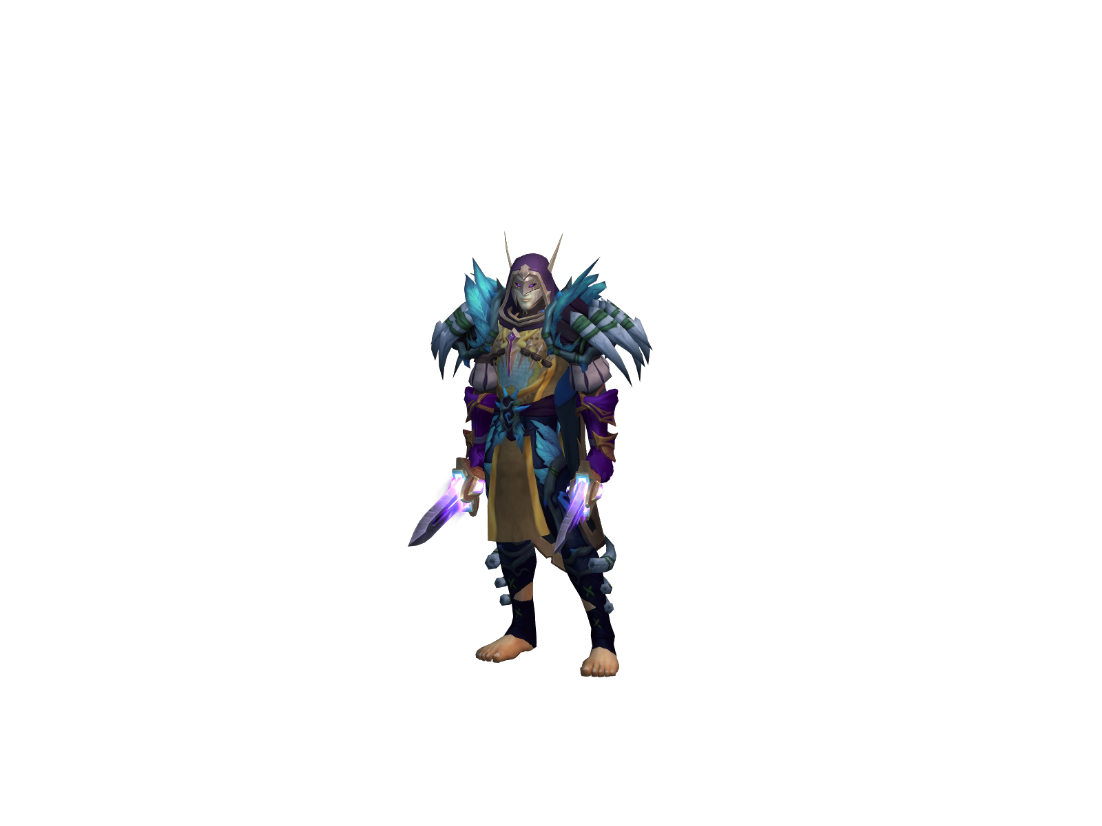 Gwylo 3D character render