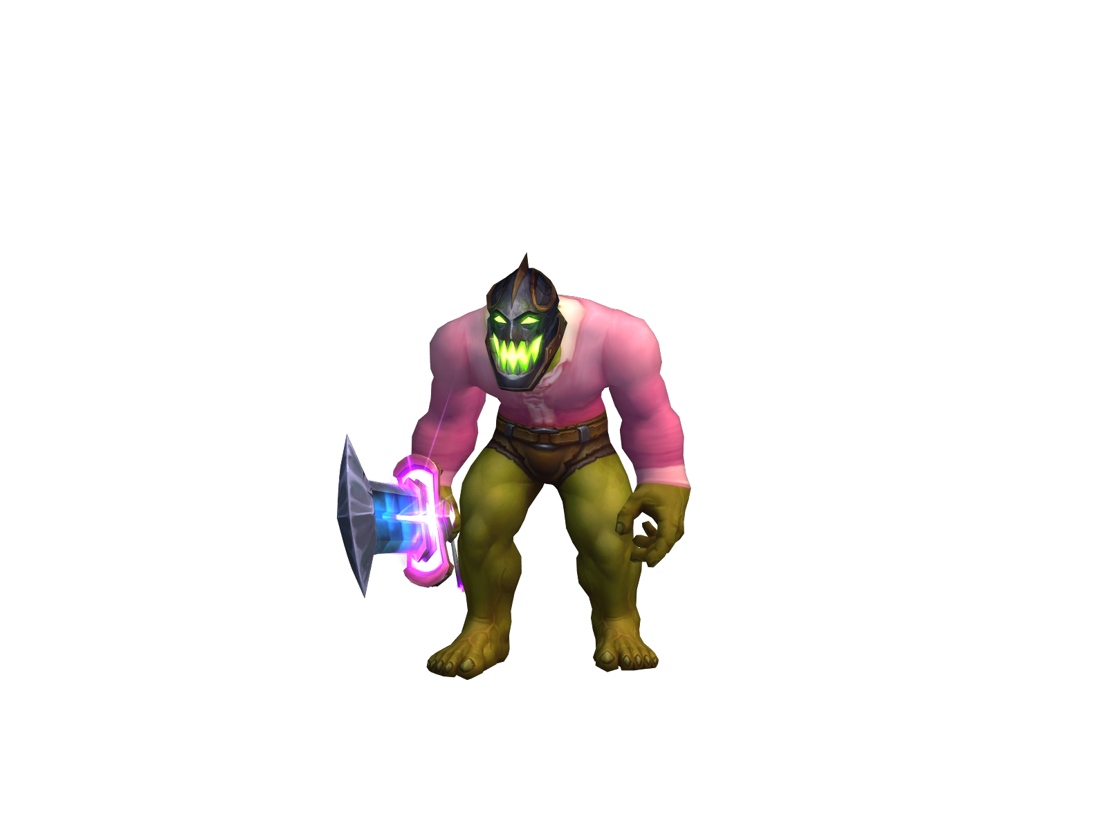 Dønslowpoke 3D character render