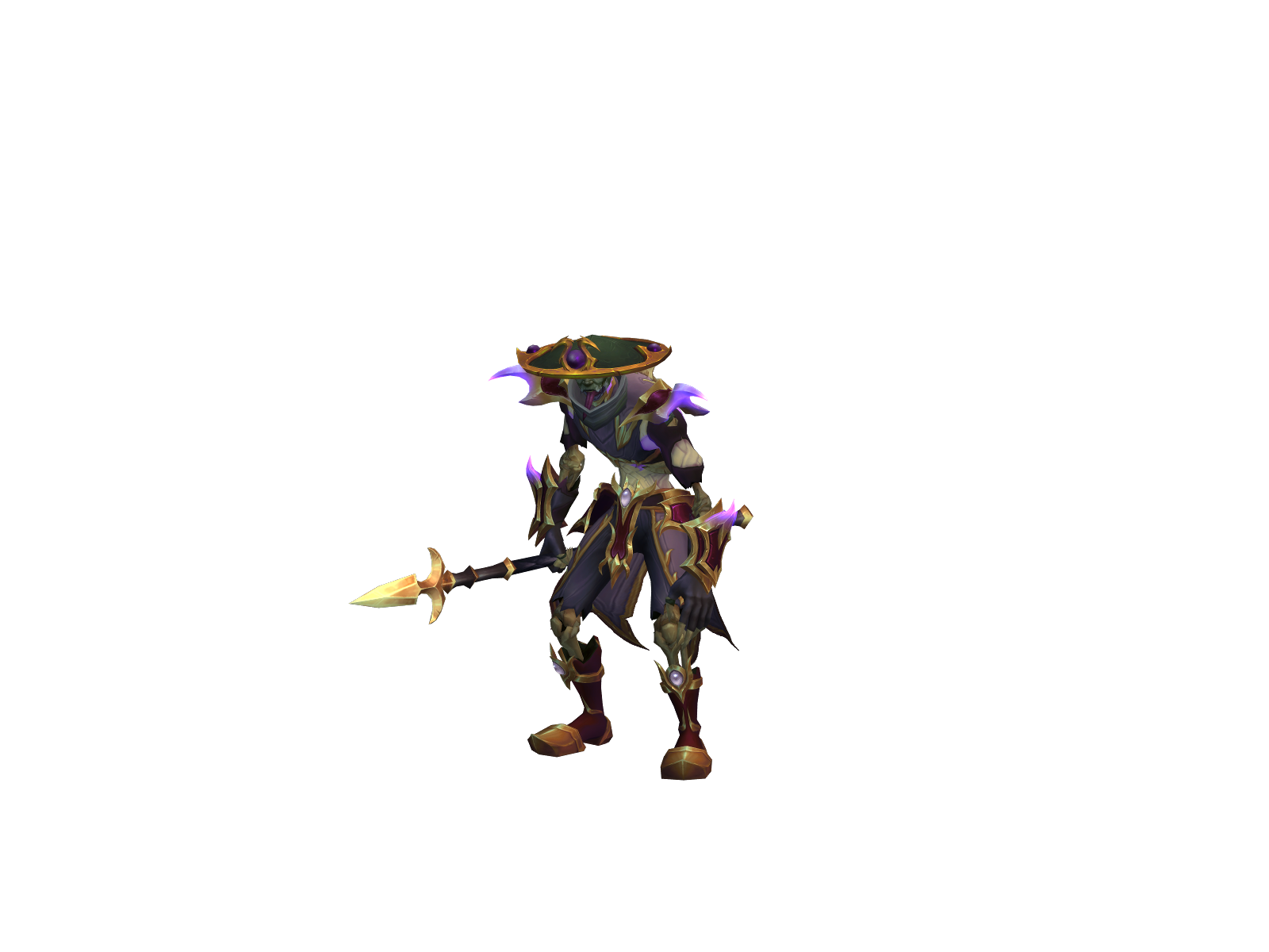 Hermes 3D character render